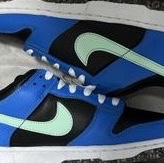 (GS) Nike Dunk Low SE Crater Blue Black 착용 스타일