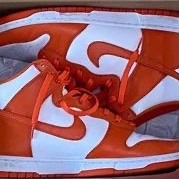Nike Dunk High Retro Orange Blaze 착용 스타일
