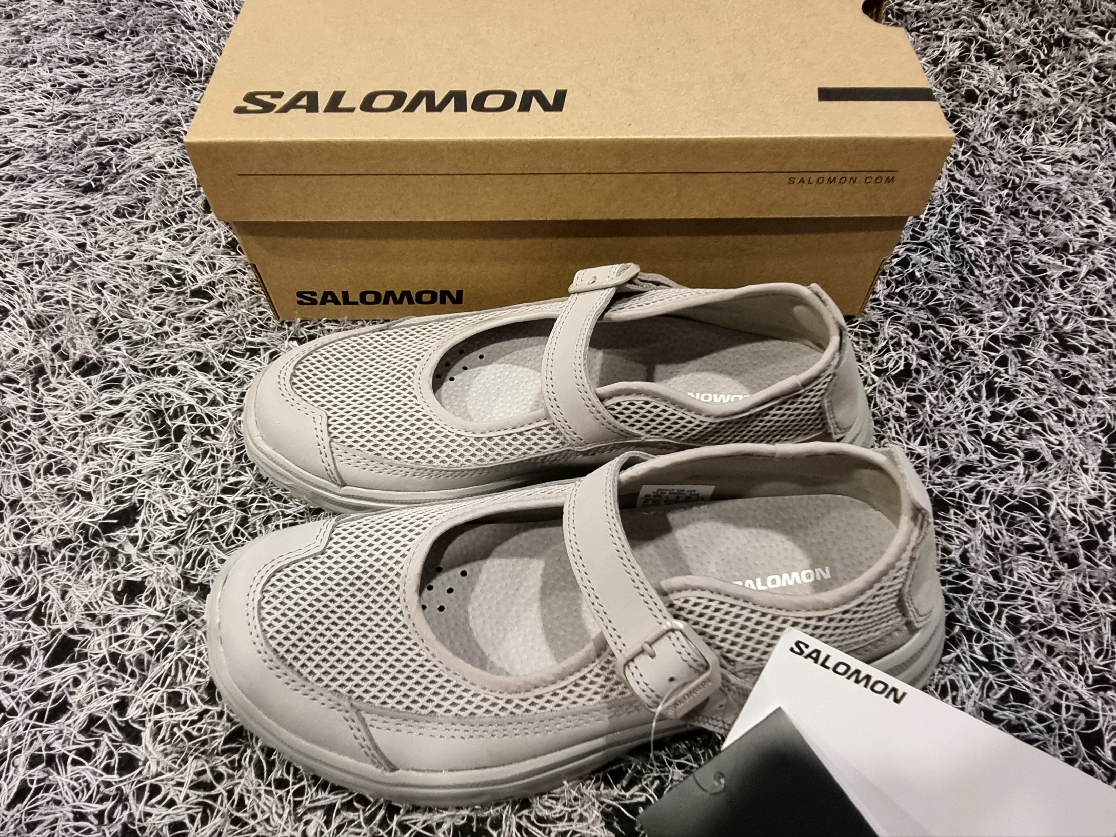 Salomon RX Marie Jeanne Ghost Gray 착용 스타일 - 7