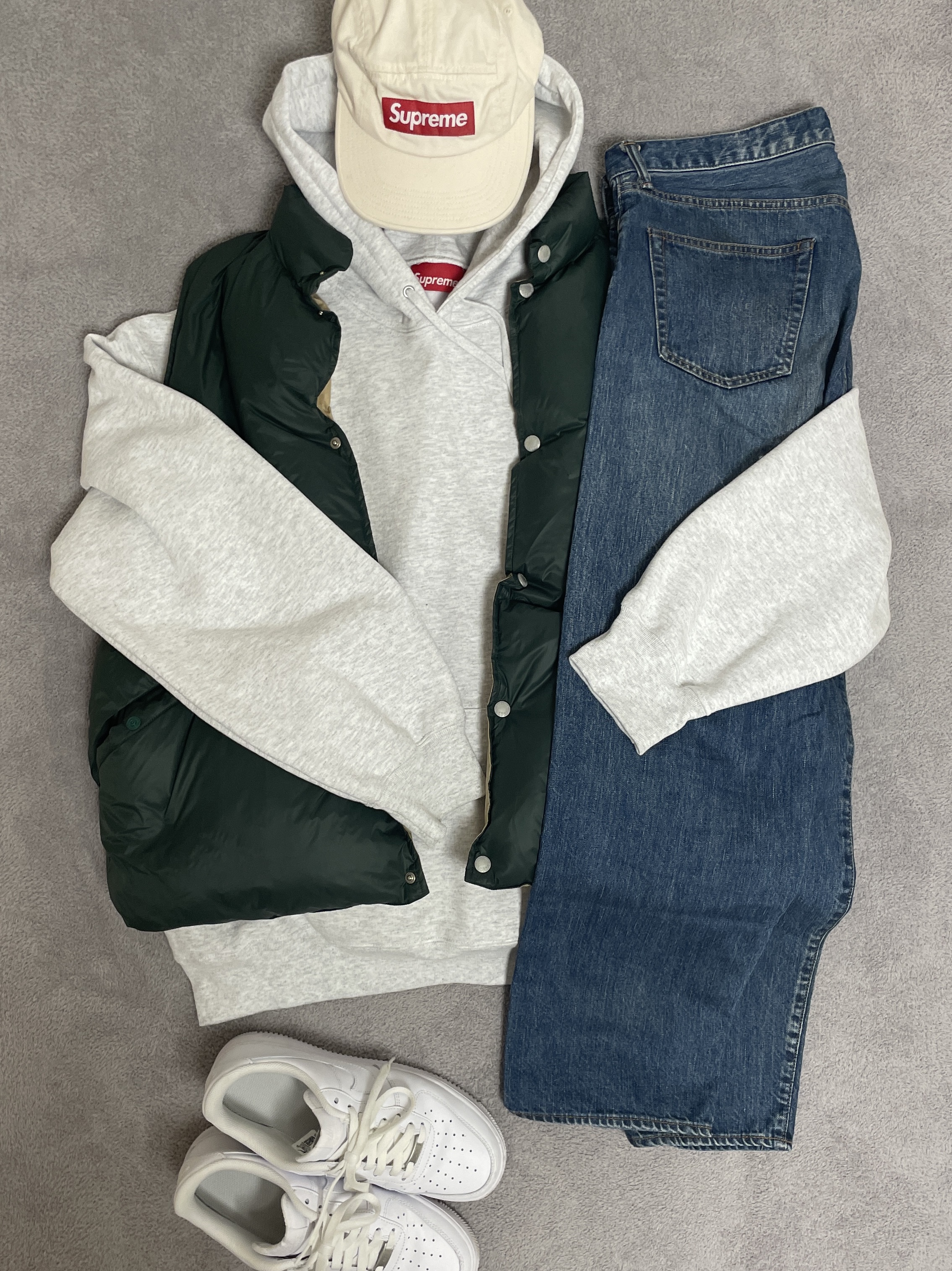Nike Air Force 1 '07 Low White 착용 스타일 - 5