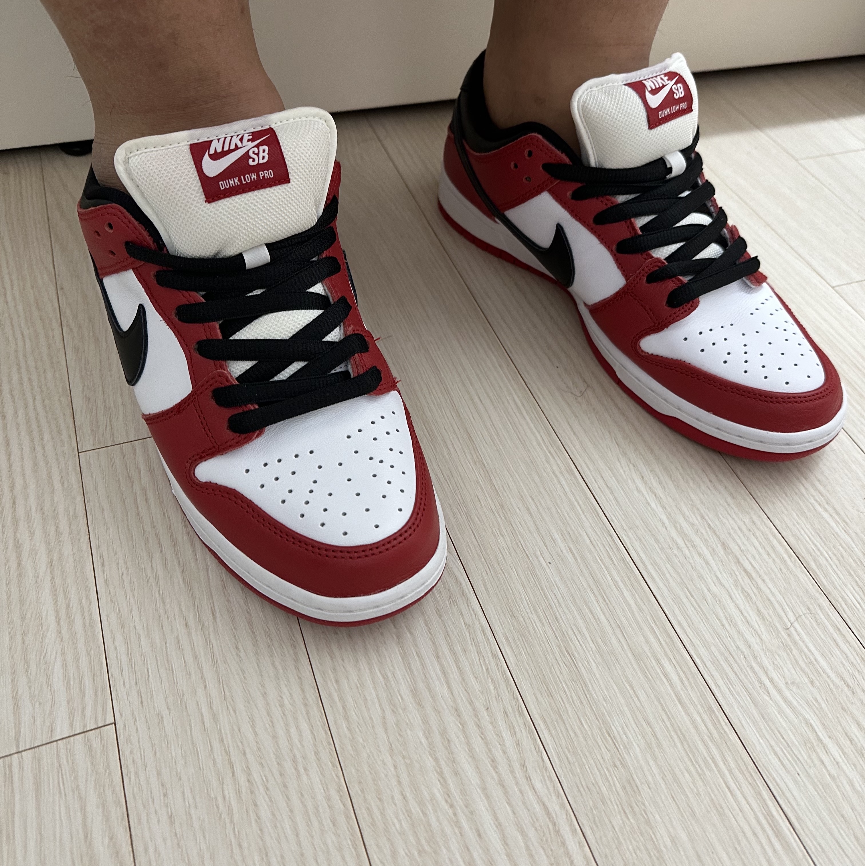 Nike SB Dunk Low Pro Chicago 착용 스타일