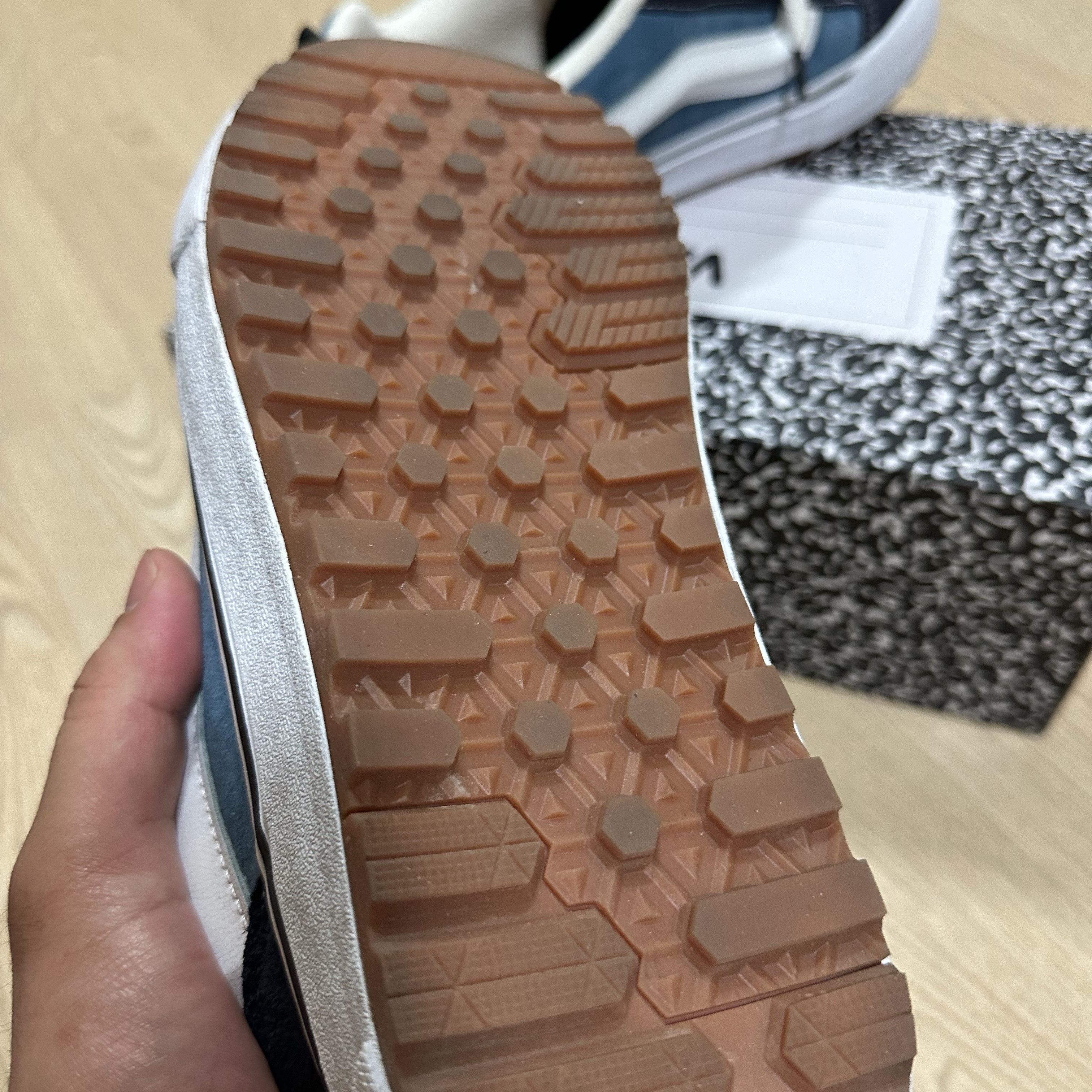 Vans Vault x Imran Potato Knu-Skool MTE-1 LX Navy 착용 스타일 - 4
