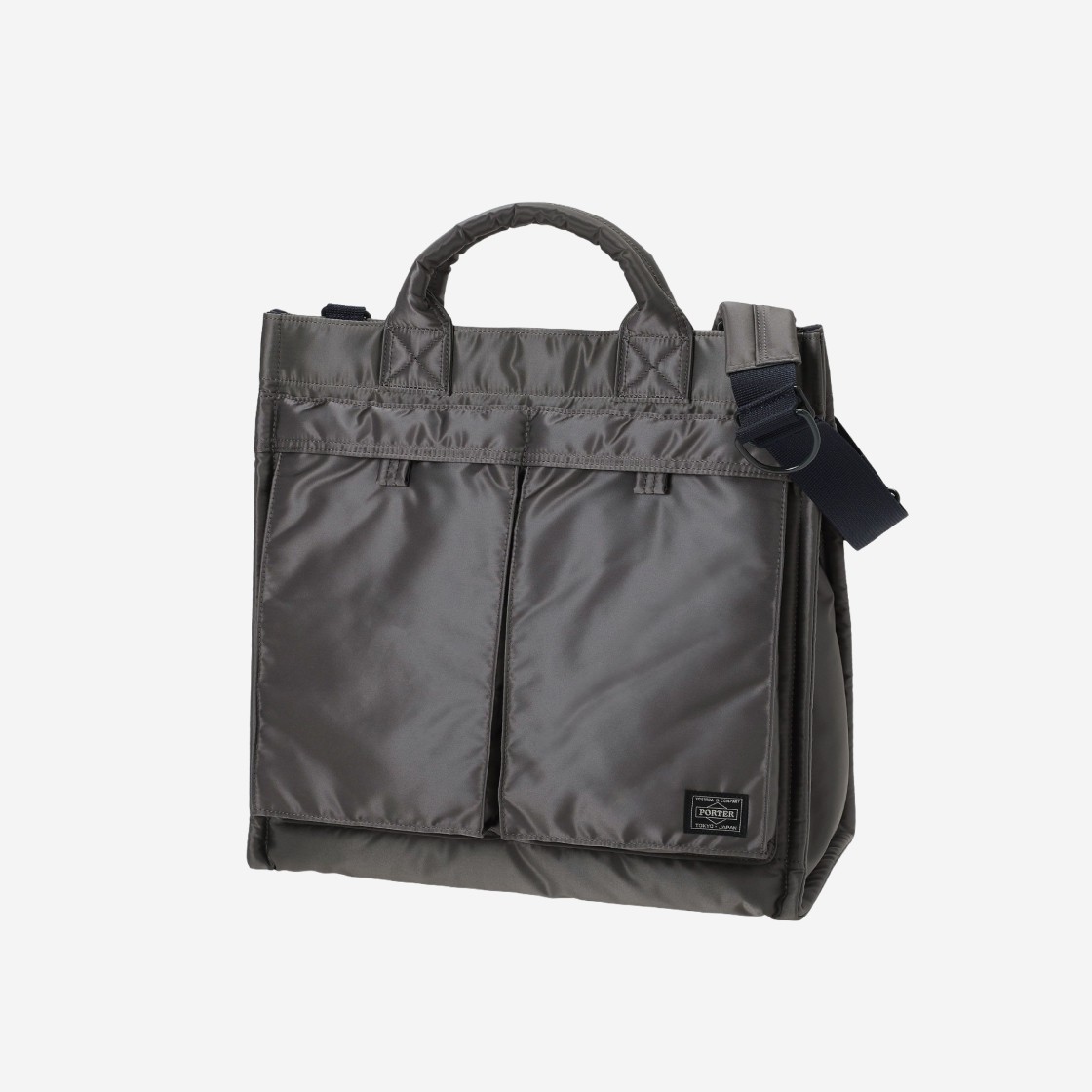 Porter PX Tanker 2Way Vertical Tote Bag L Silver Grey 상세 이미지 1