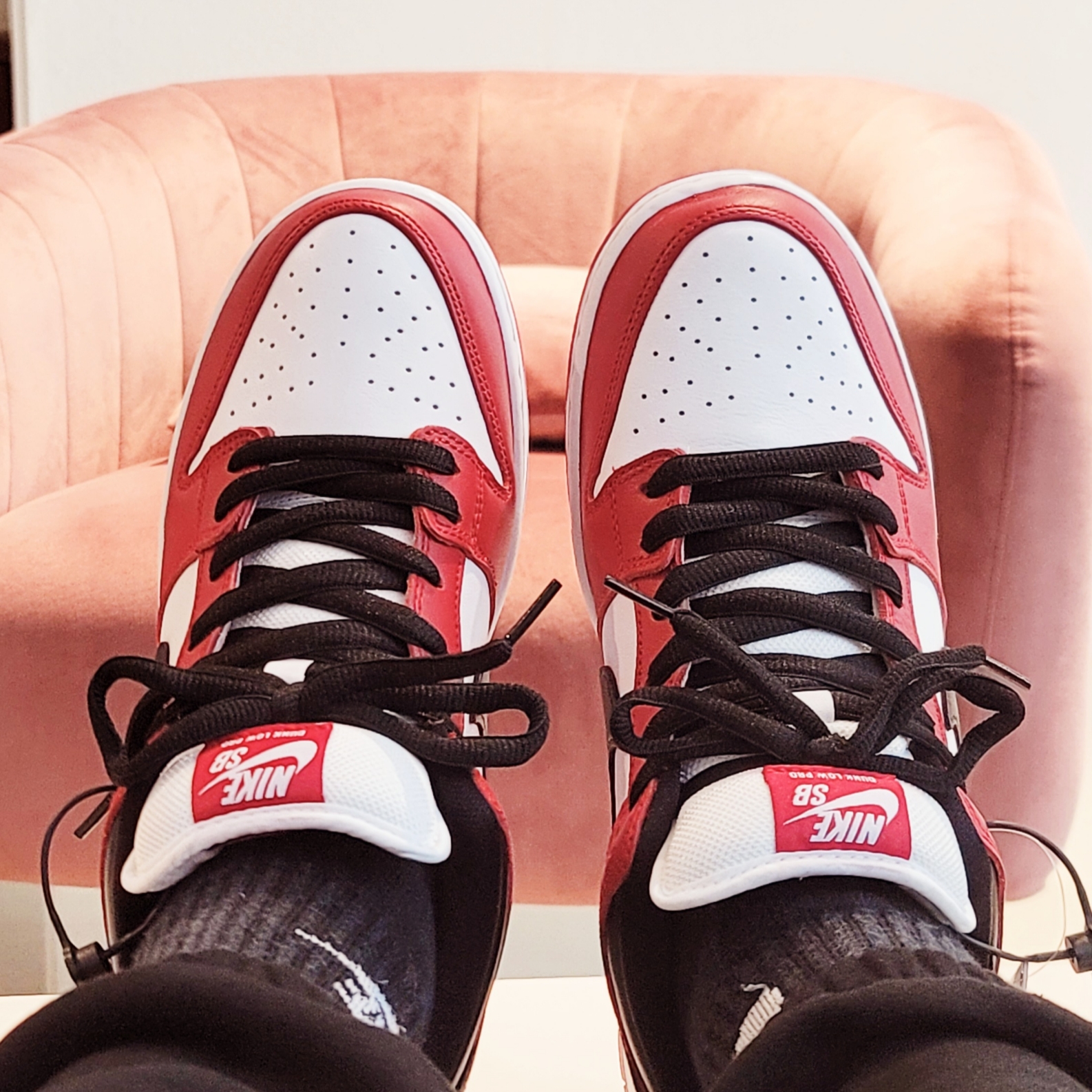 Nike SB Dunk Low Pro Chicago 착용 스타일