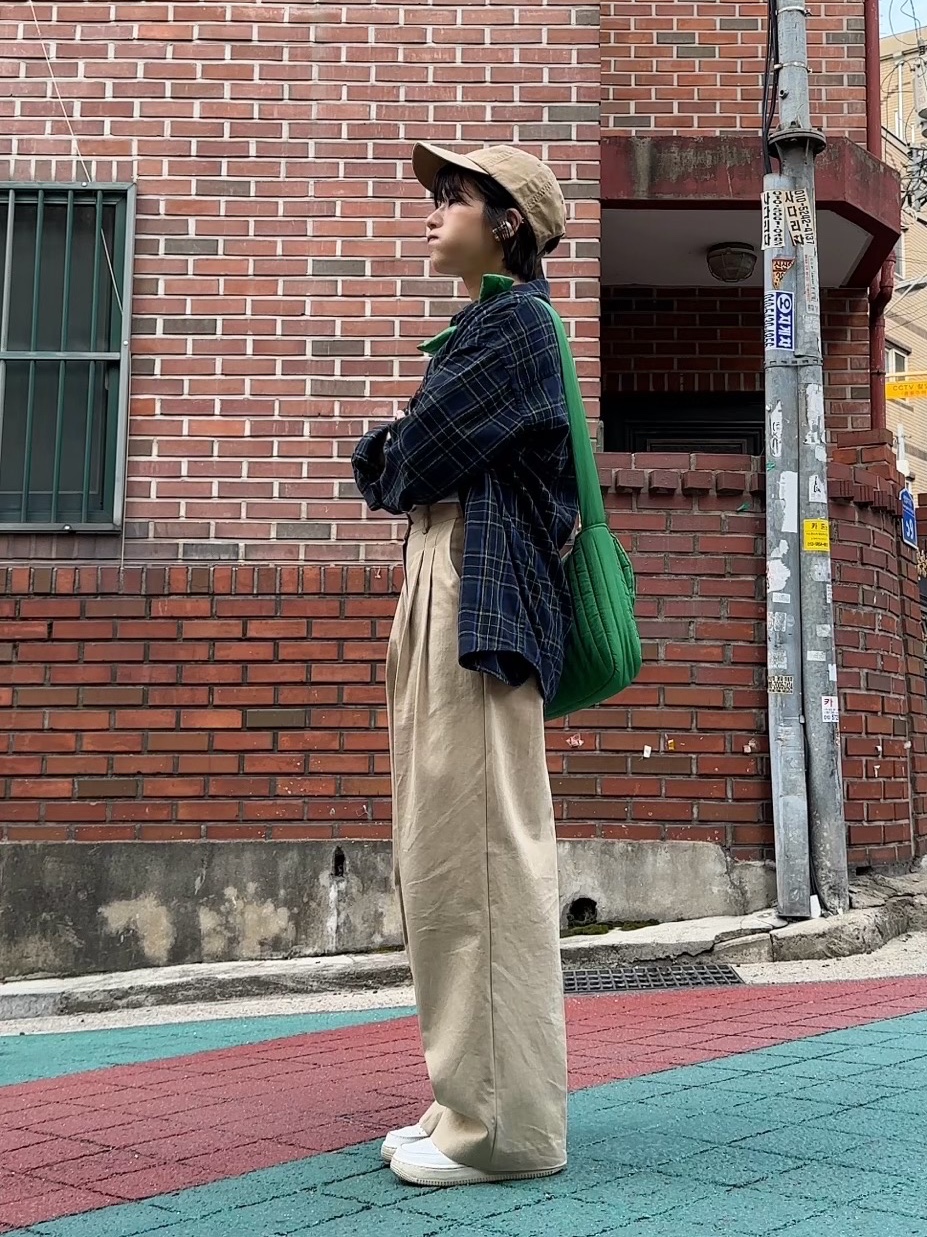 [30%적립] Polo Ralph Lauren Cotton Chino Ball Cap Cafe Tan, Nike Air Force 1 '07 Low White 착용 스타일 - 1