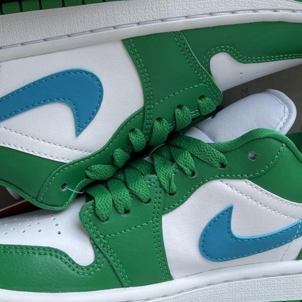 (W) Jordan 1 Low Lucky Green 착용 스타일