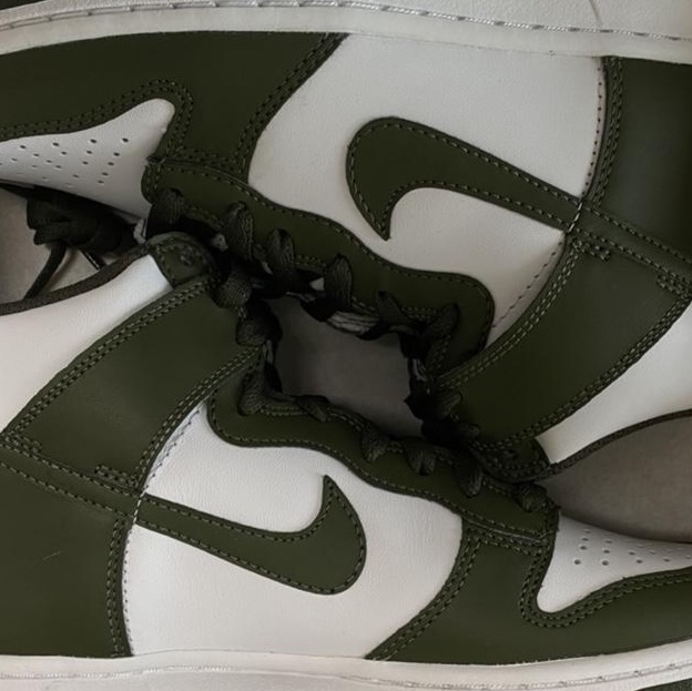 (GS) Nike Dunk High Cargo Khaki 착용 스타일
