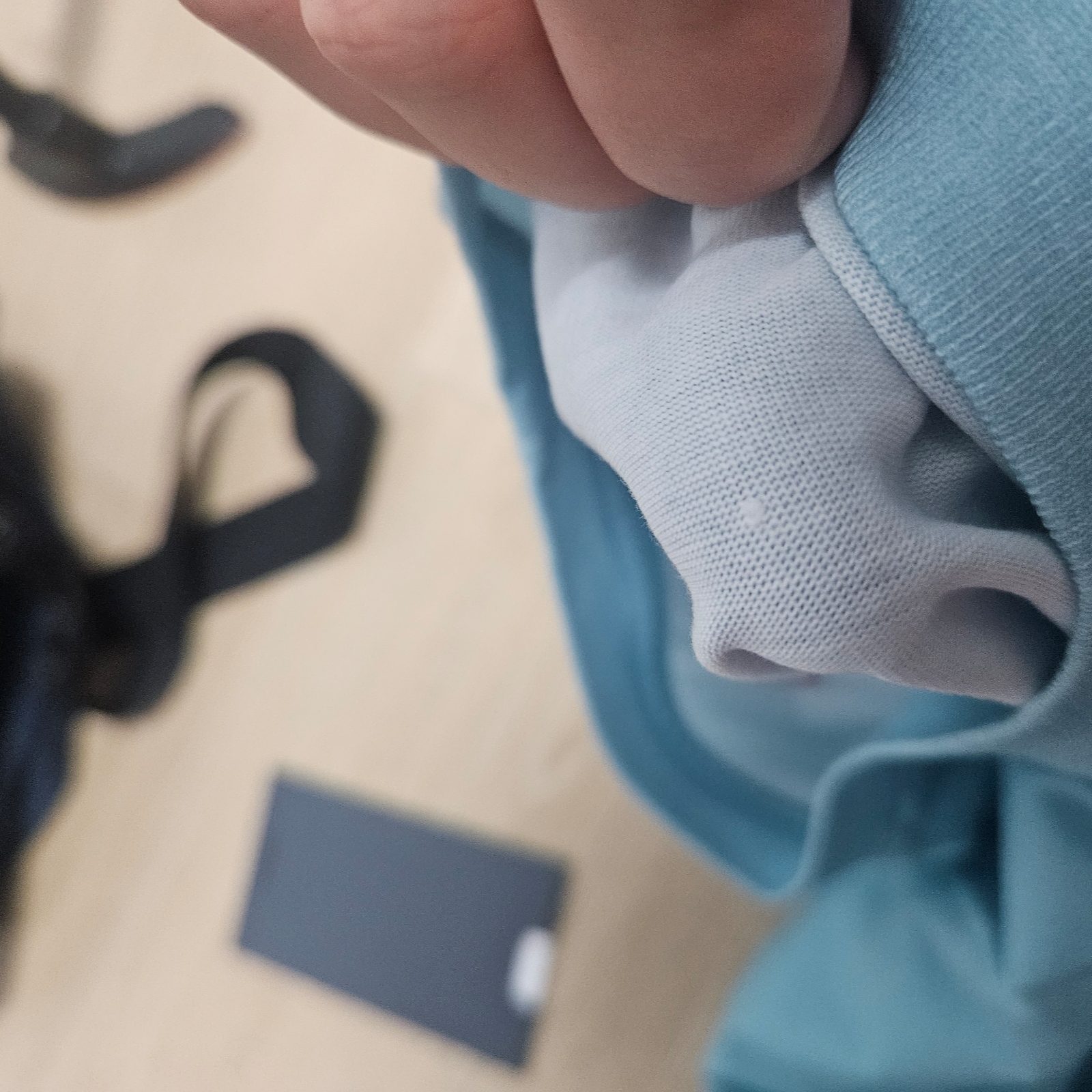 Supreme Split S/S Top Blue - 23FW 착용 스타일 - 4
