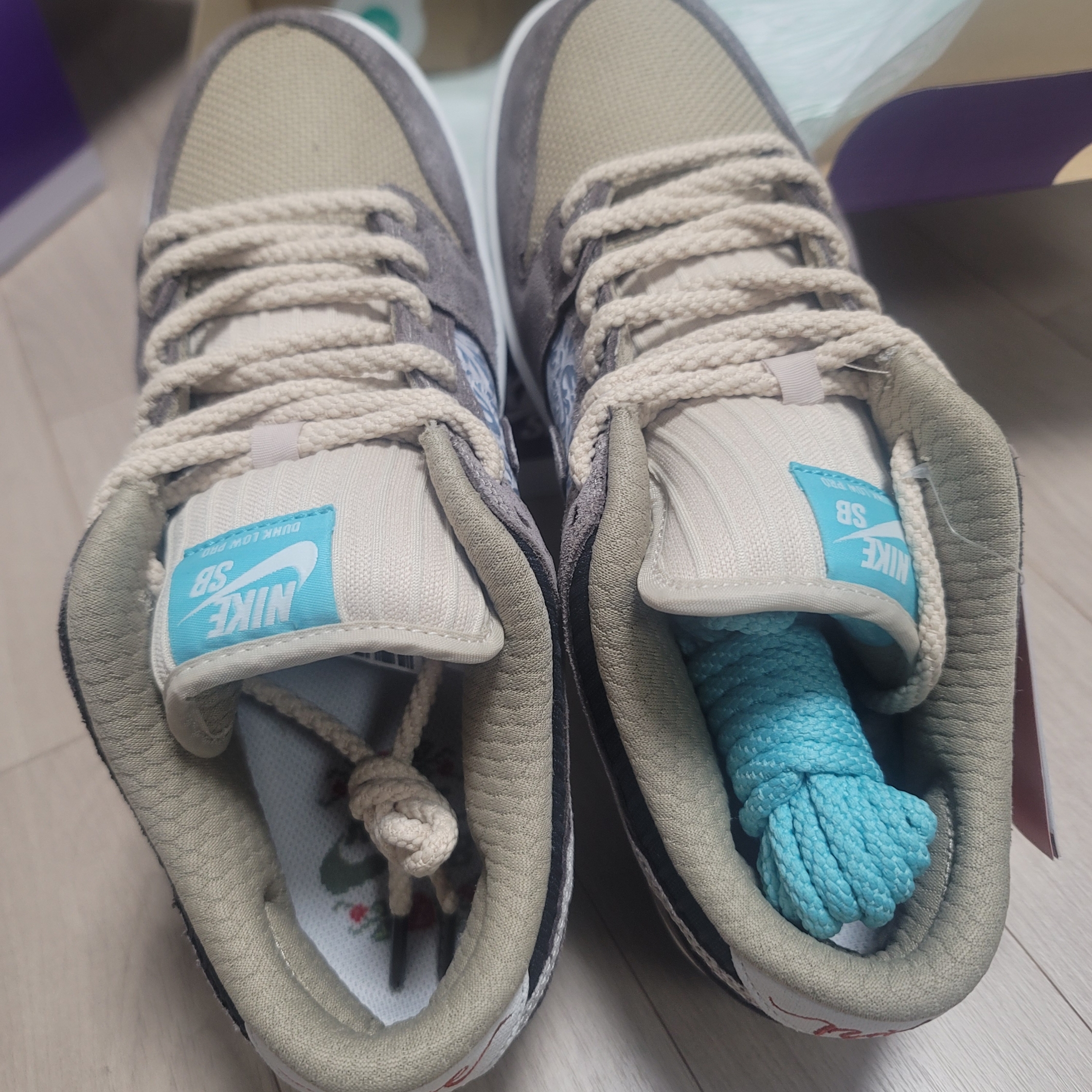 Nike SB Dunk Low Pro Big Money Saving 착용 스타일 - 1