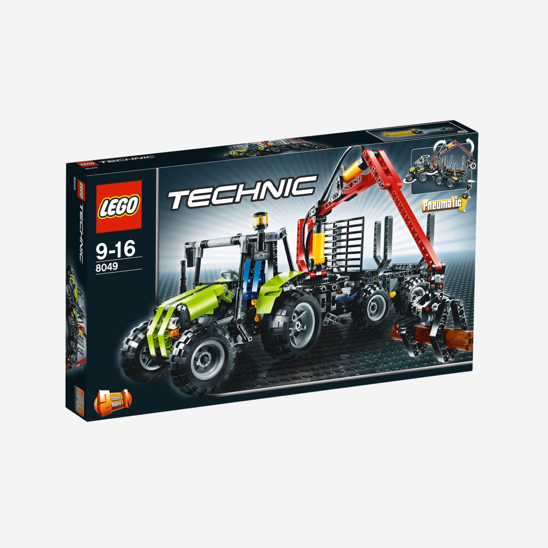 레고 트랙터 로그 로더(Lego Tractor with Log Loader) - 2