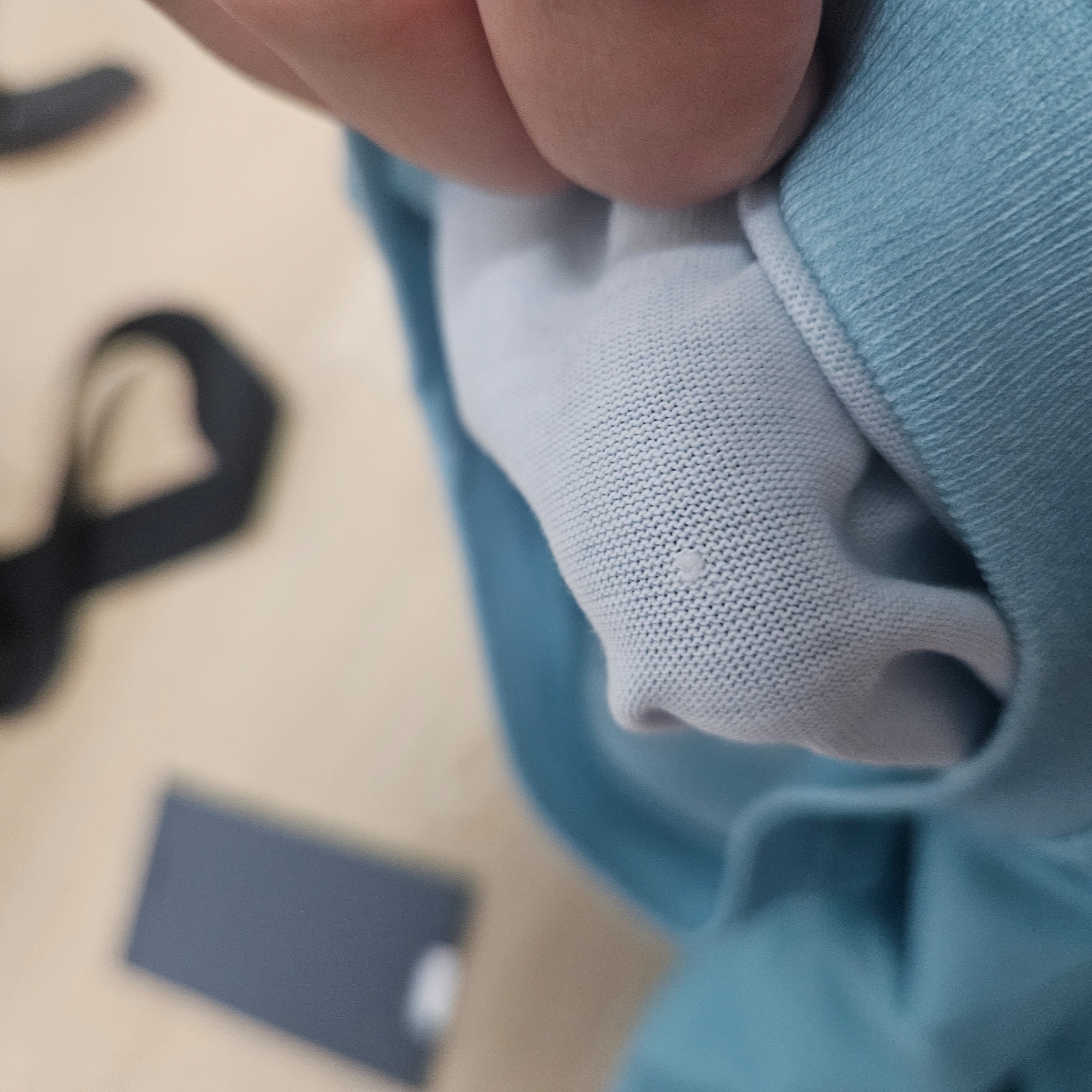 Supreme Split S/S Top Blue - 23FW 착용 스타일 - 3