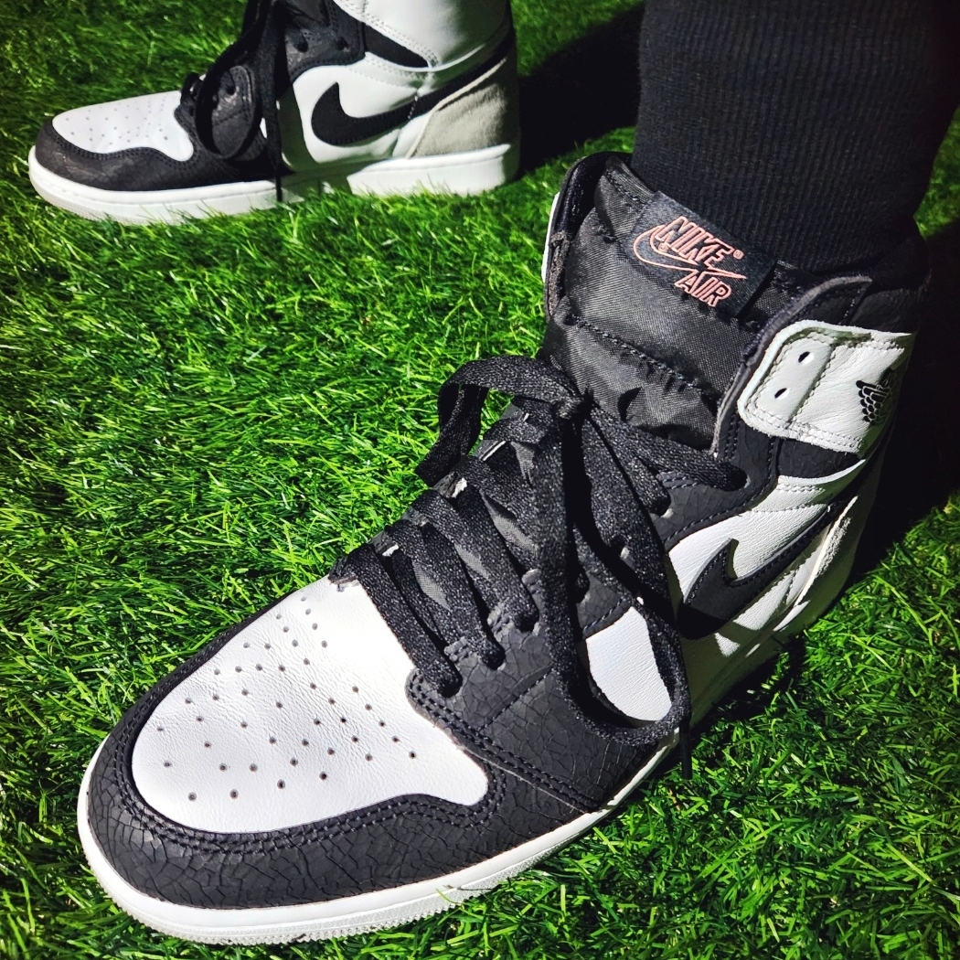 Nike Dri-Fit Legacy 91 Golf Cap Smoke Grey, Jordan 1 Retro High OG Bleached Coral 착용 스타일 - 4