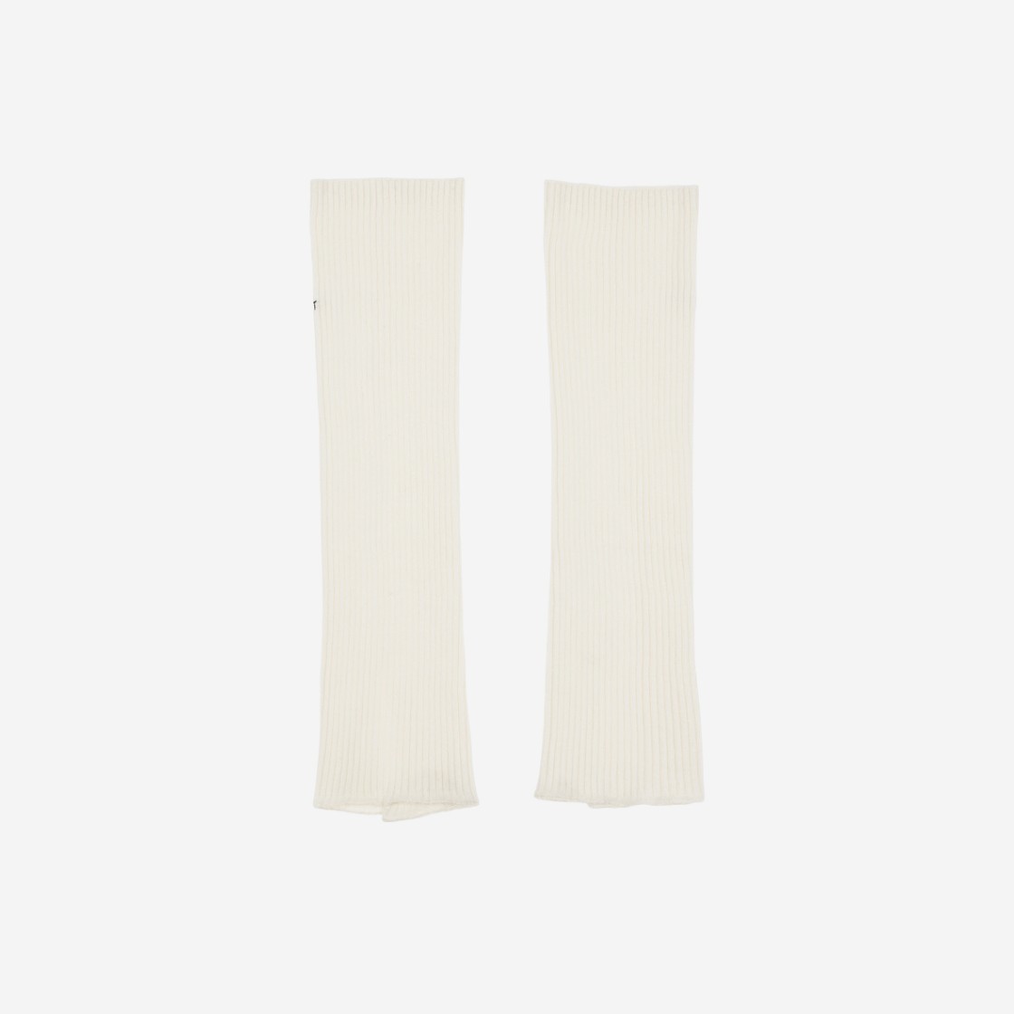 (W) Deinet Point Kint Slit Leg Warmer in Ivory 상세 이미지 2