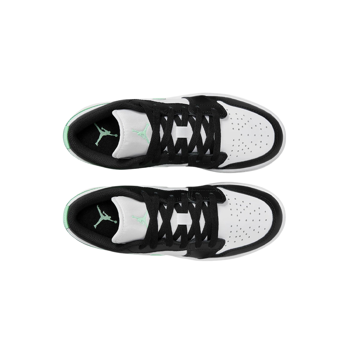 (GS) 조던 1 로우 화이트 그린 글로우((GS) Jordan 1 Low White Green Glow) - 2
