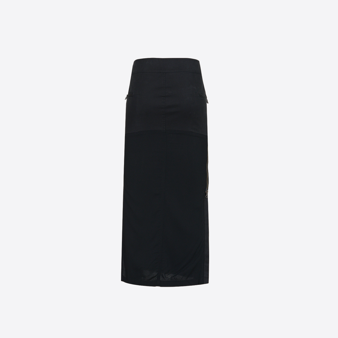 코스트퍼킬로 랩 맥시 스커트 블랙(Cost per Kilo Wrap Maxi Skirt Black) - 2