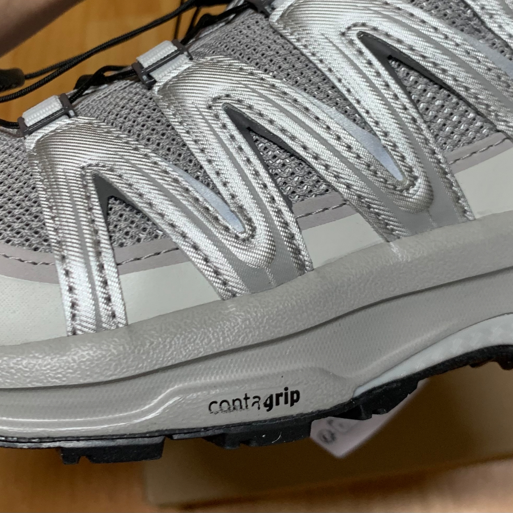 Salomon XA Pro 3D Alloy Silver 착용 스타일