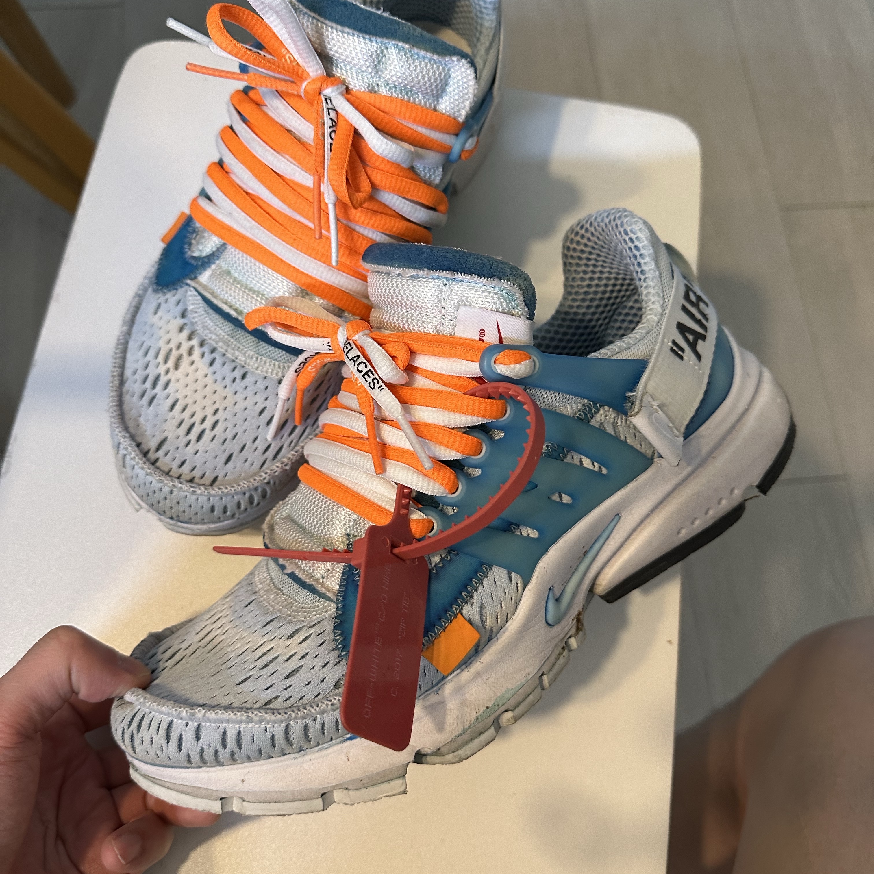 Nike x Off-White Air Presto White 착용 스타일 - 1