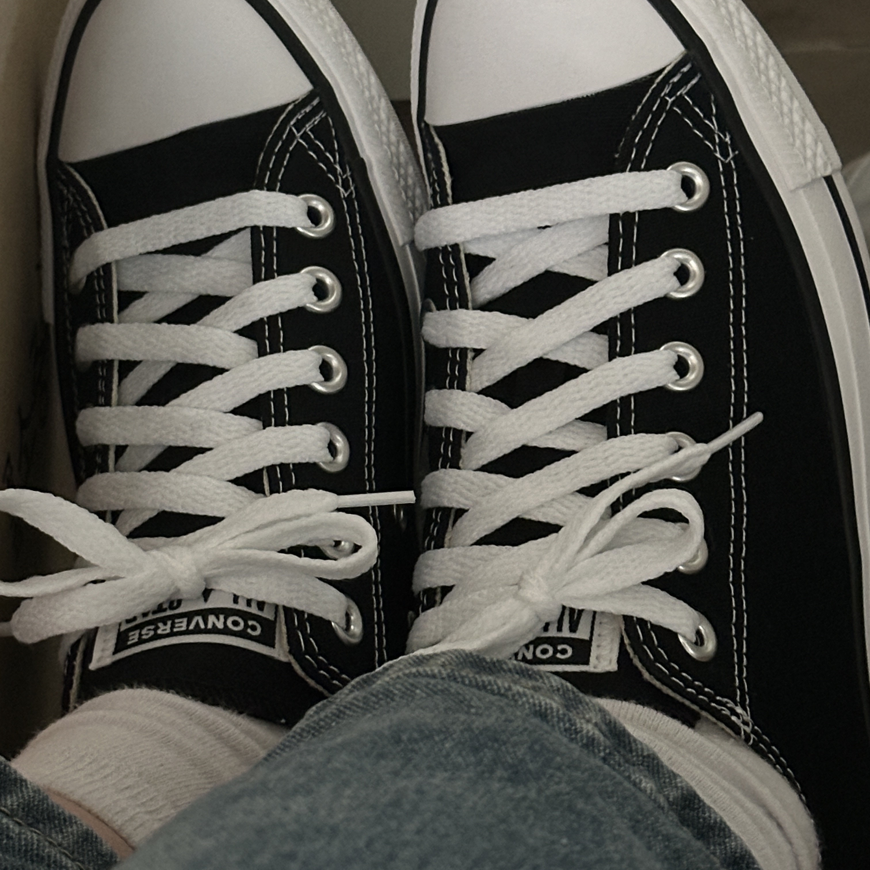 Converse Chuck Taylor All Star Ox Black 착용 스타일