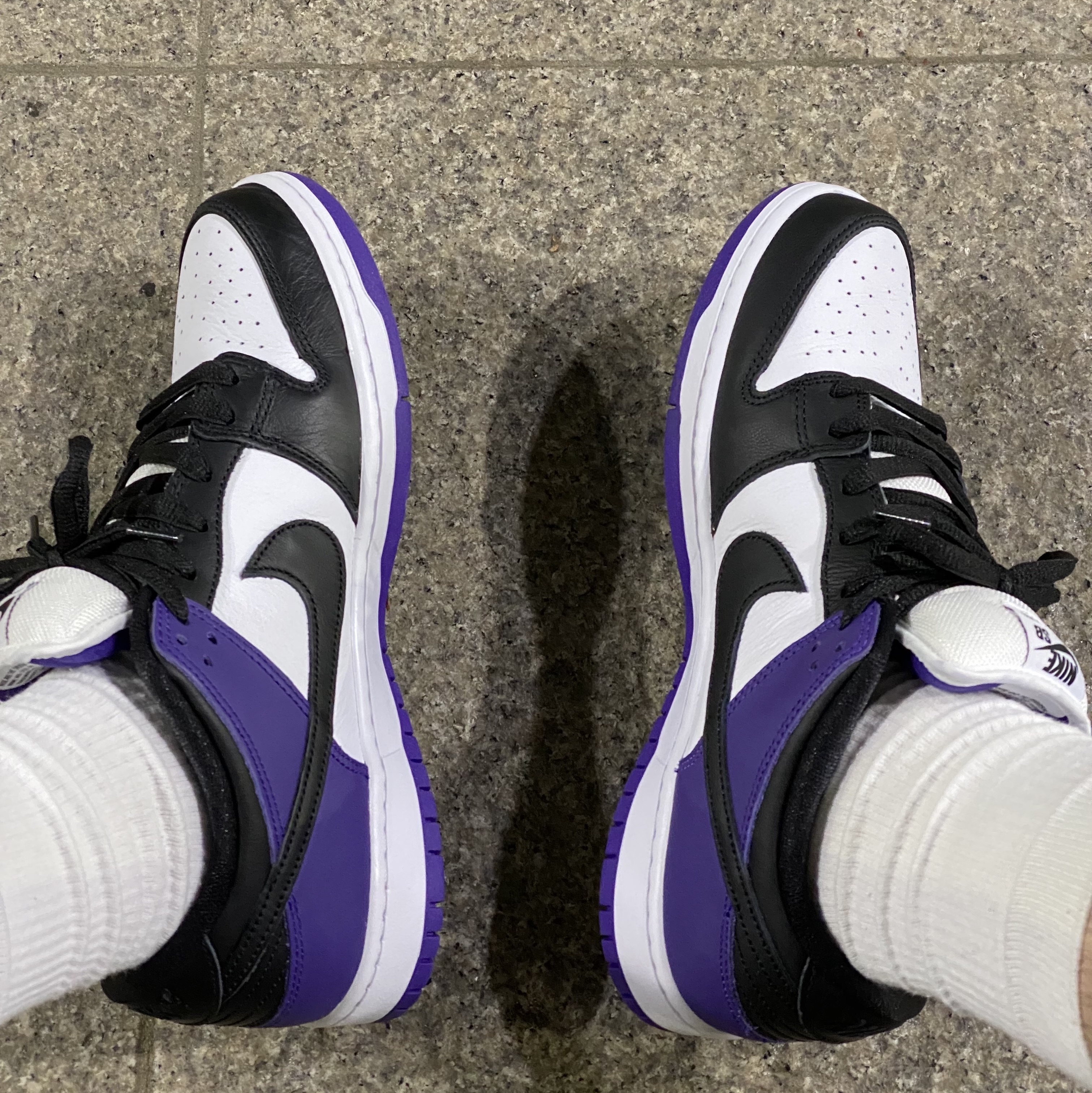 Nike SB Dunk Low Pro Court Purple 착용 스타일