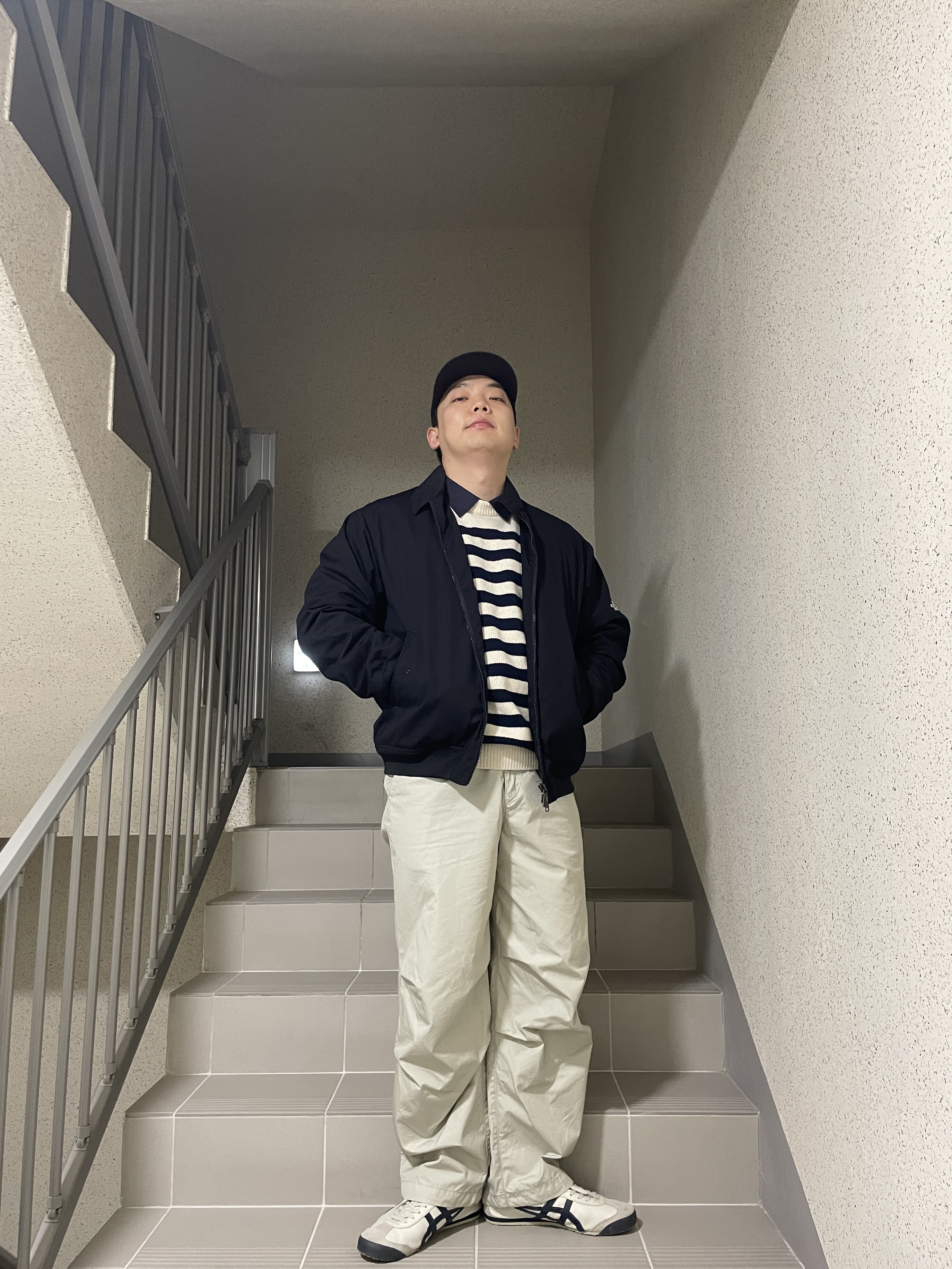 Onitsuka Tiger Mexico 66 Birch 착용 스타일 - 3