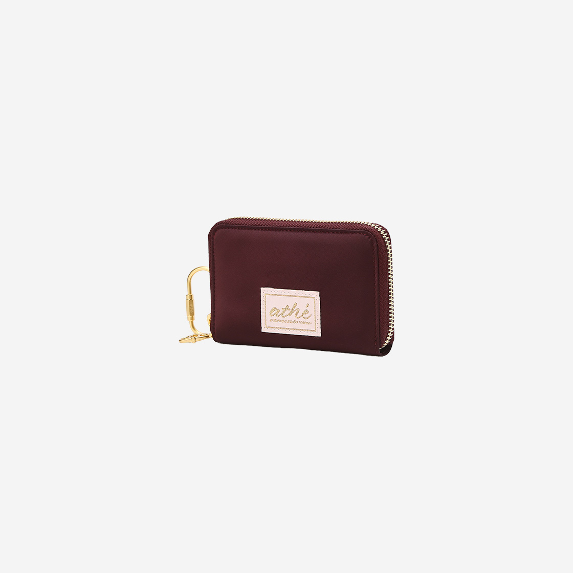 아떼 바네사브루노 쥬르 지퍼 지갑 버건디(Athe Vanessabruno Jour Zipper Wallet Burgundy) - 2