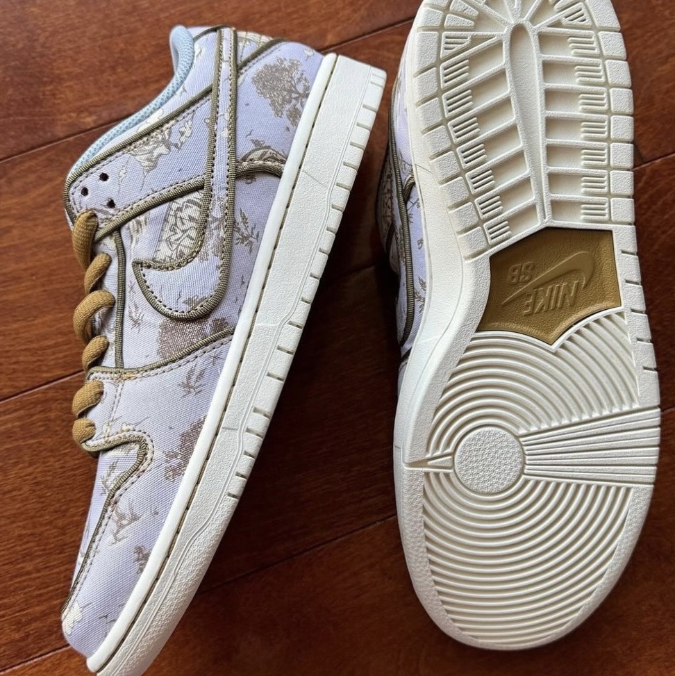 Nike SB Dunk Low Pro Premium Toile 착용 스타일 - 1