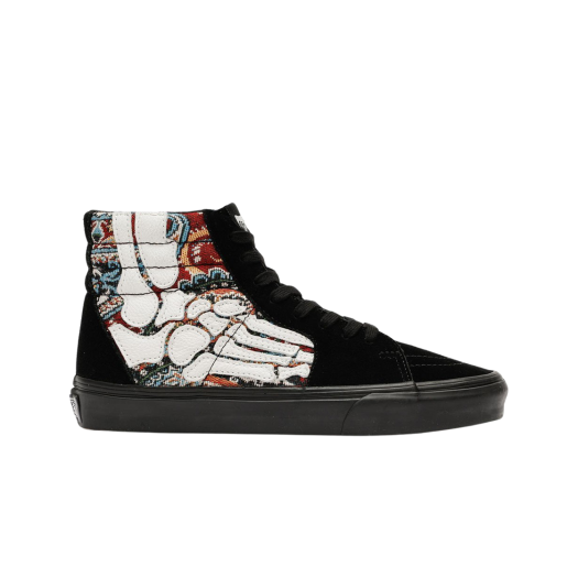 Vans Sk8-Hi Hazy Bones Black White