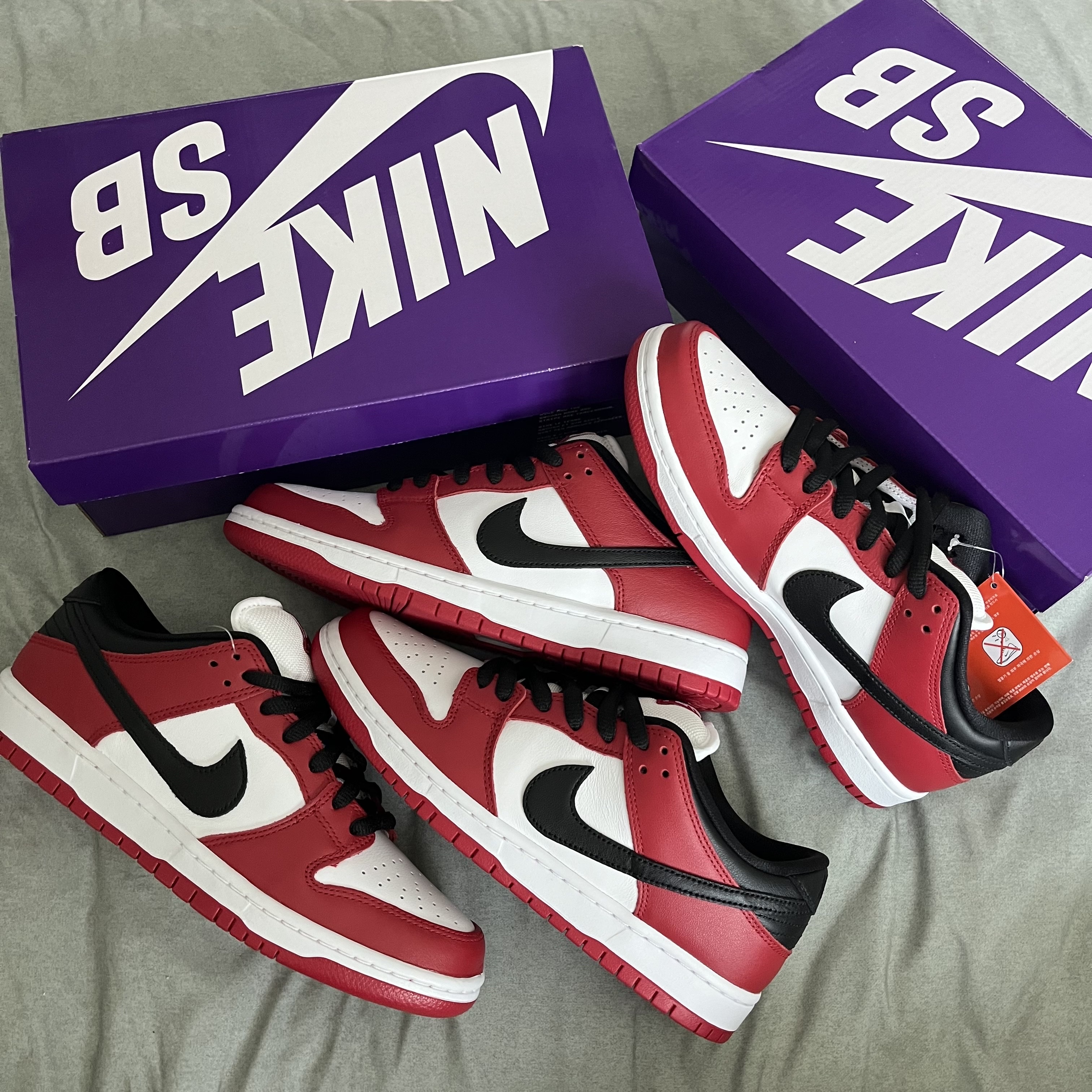Nike SB Dunk Low Pro Chicago 착용 스타일