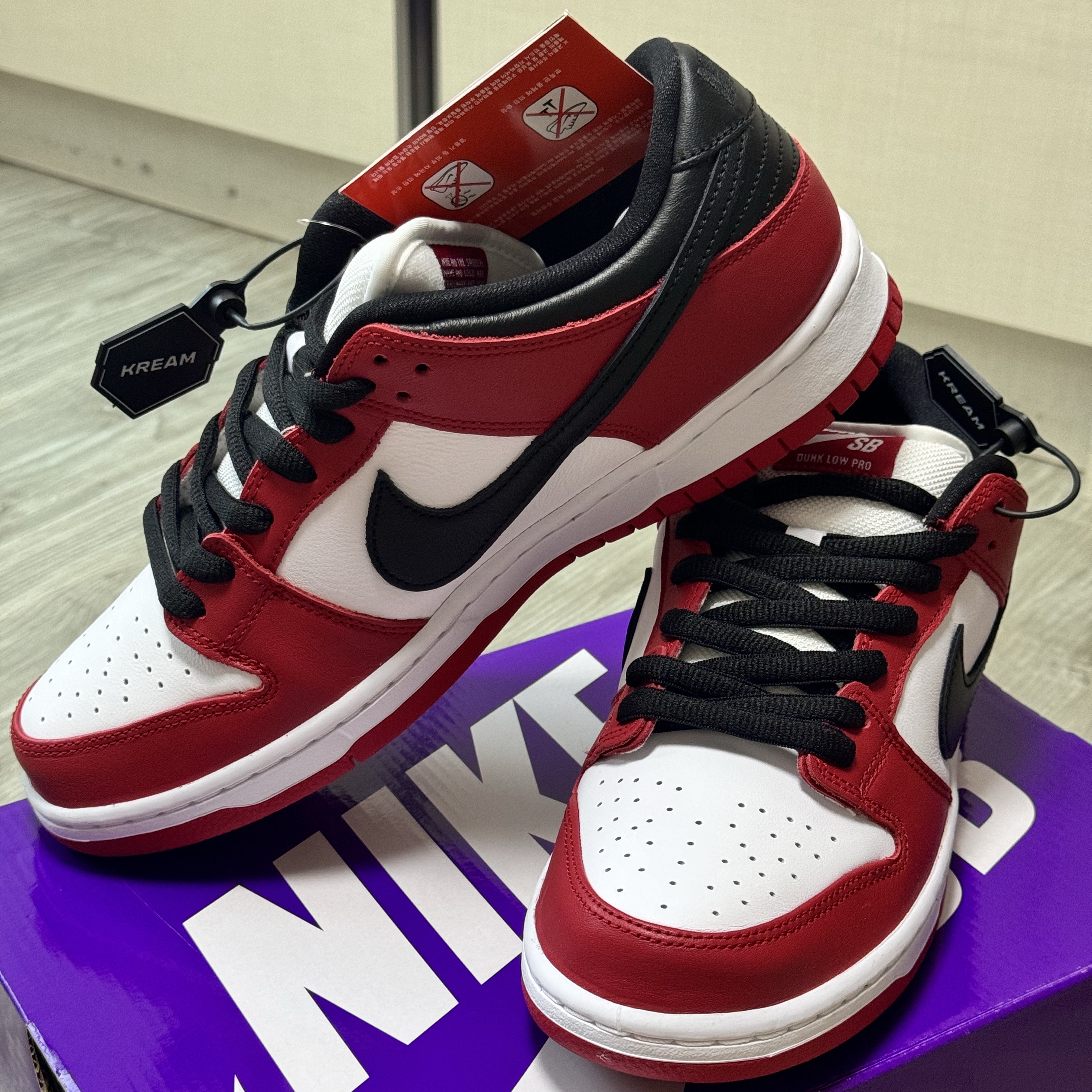 Nike SB Dunk Low Pro Chicago 착용 스타일