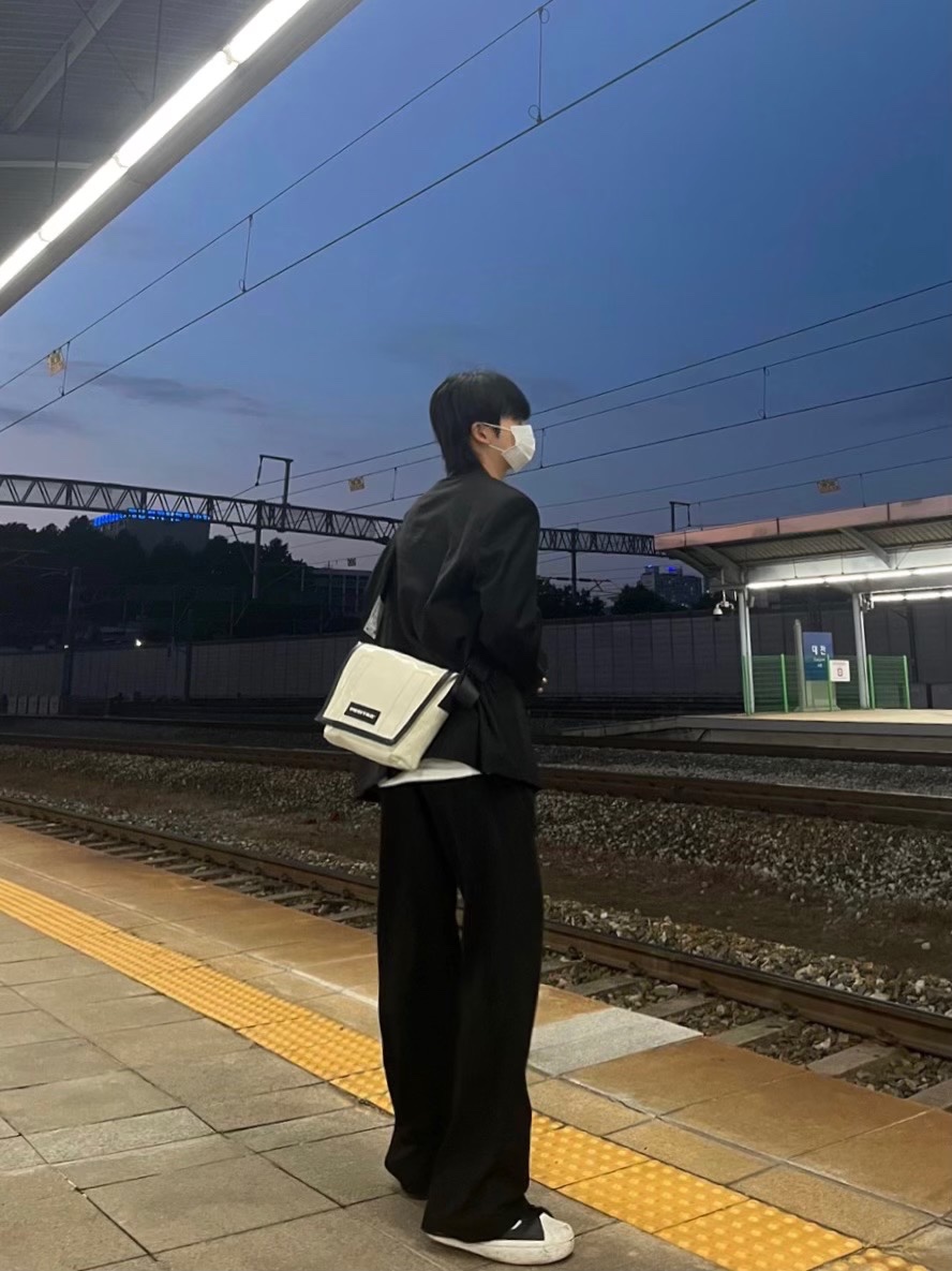 Y-3 Yohji Star Black White 착용 스타일 - 1