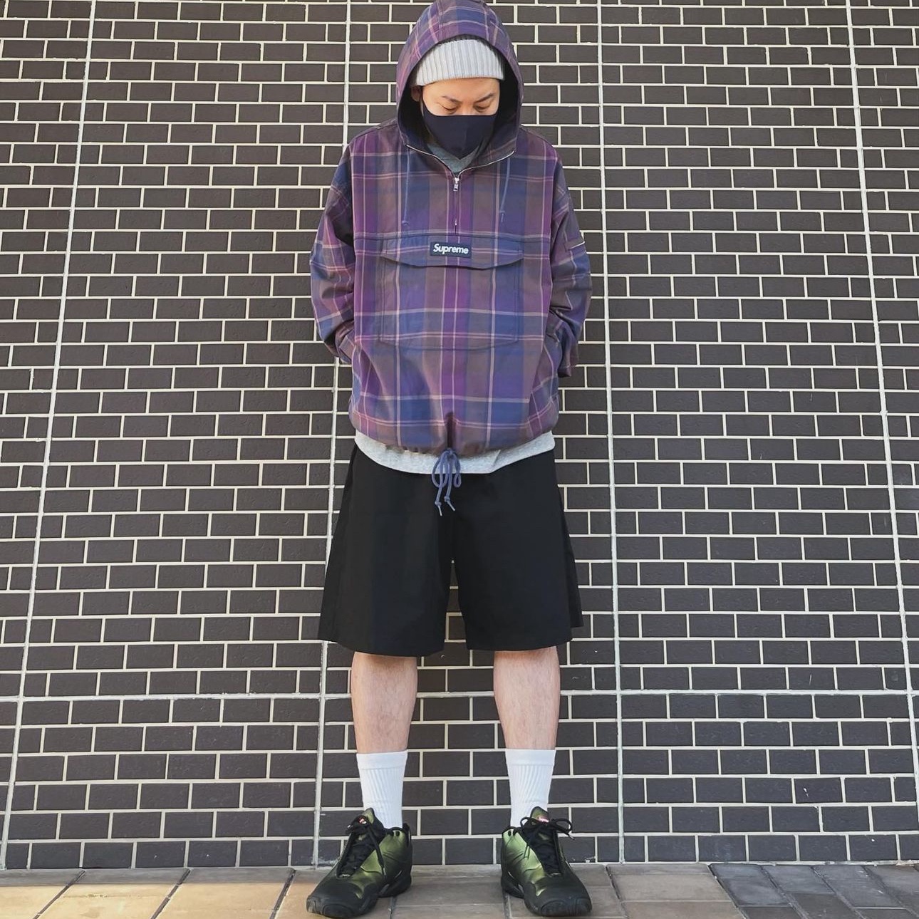 Supreme Maradona Soccer Jersey Multicolor - 24SS, Supreme x MM6 Maison Margiela Split Varsity Jacket Multicolor - 24SS 착용 스타일 - 3