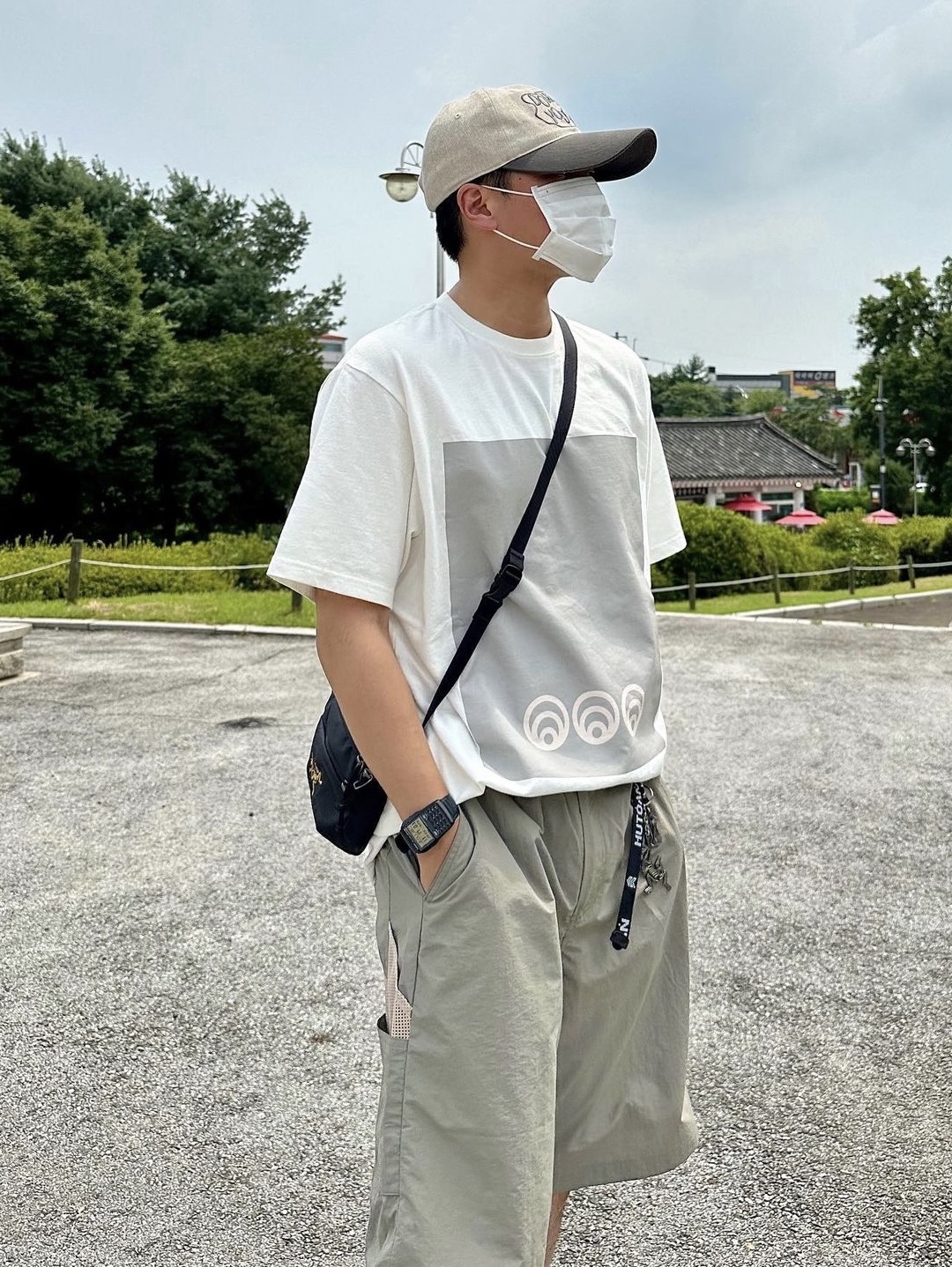 Keen Jasper Rocks SP Sneakers Curry, Arc'teryx Keyring Metal 착용 스타일 - 2