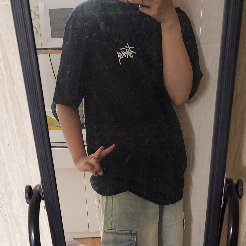 Stussy Basic Stussy T-Shirt Black 2024, 2025 착용 스타일