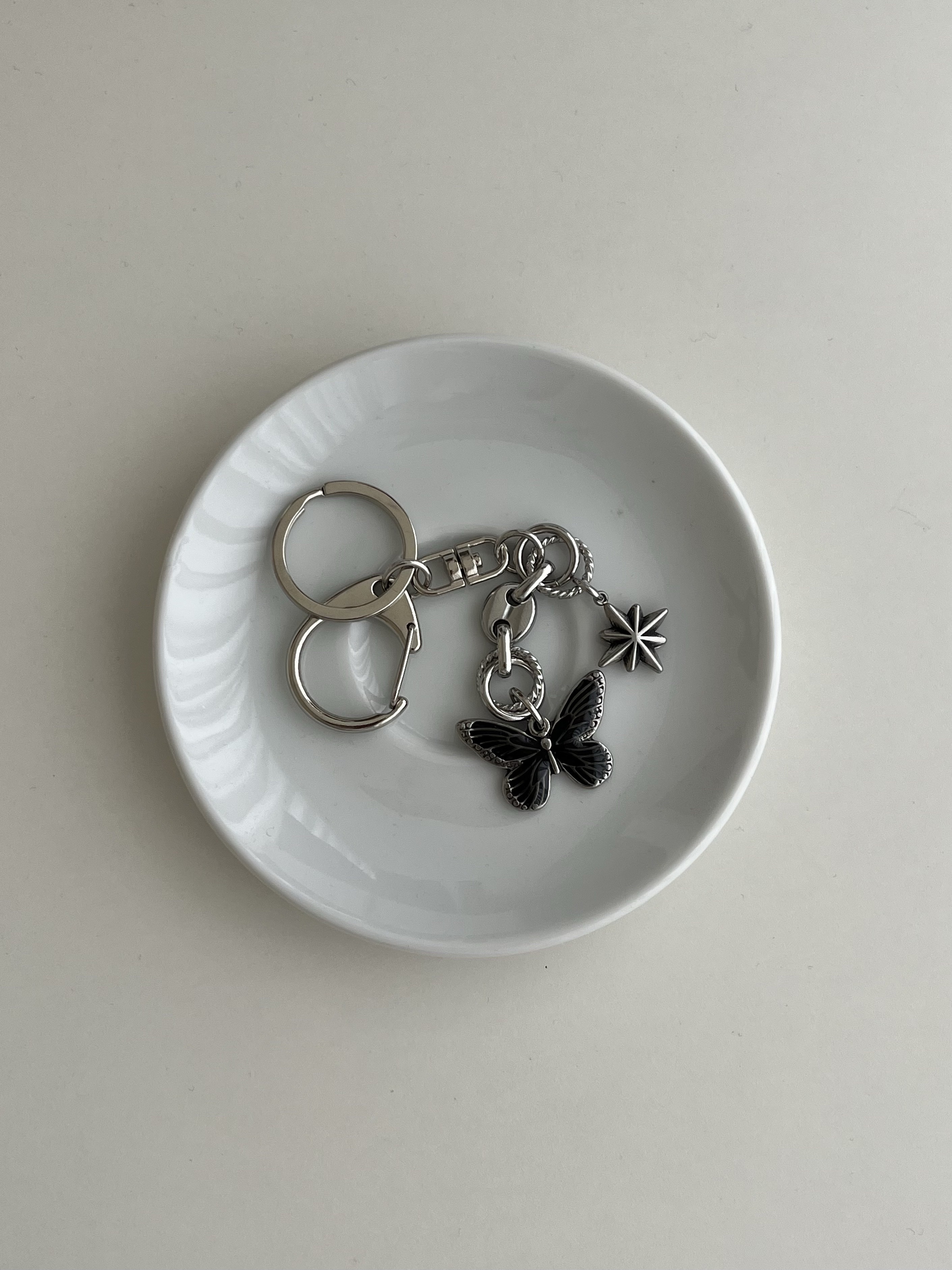 For Appeal Butterfly Key Ring 착용 스타일