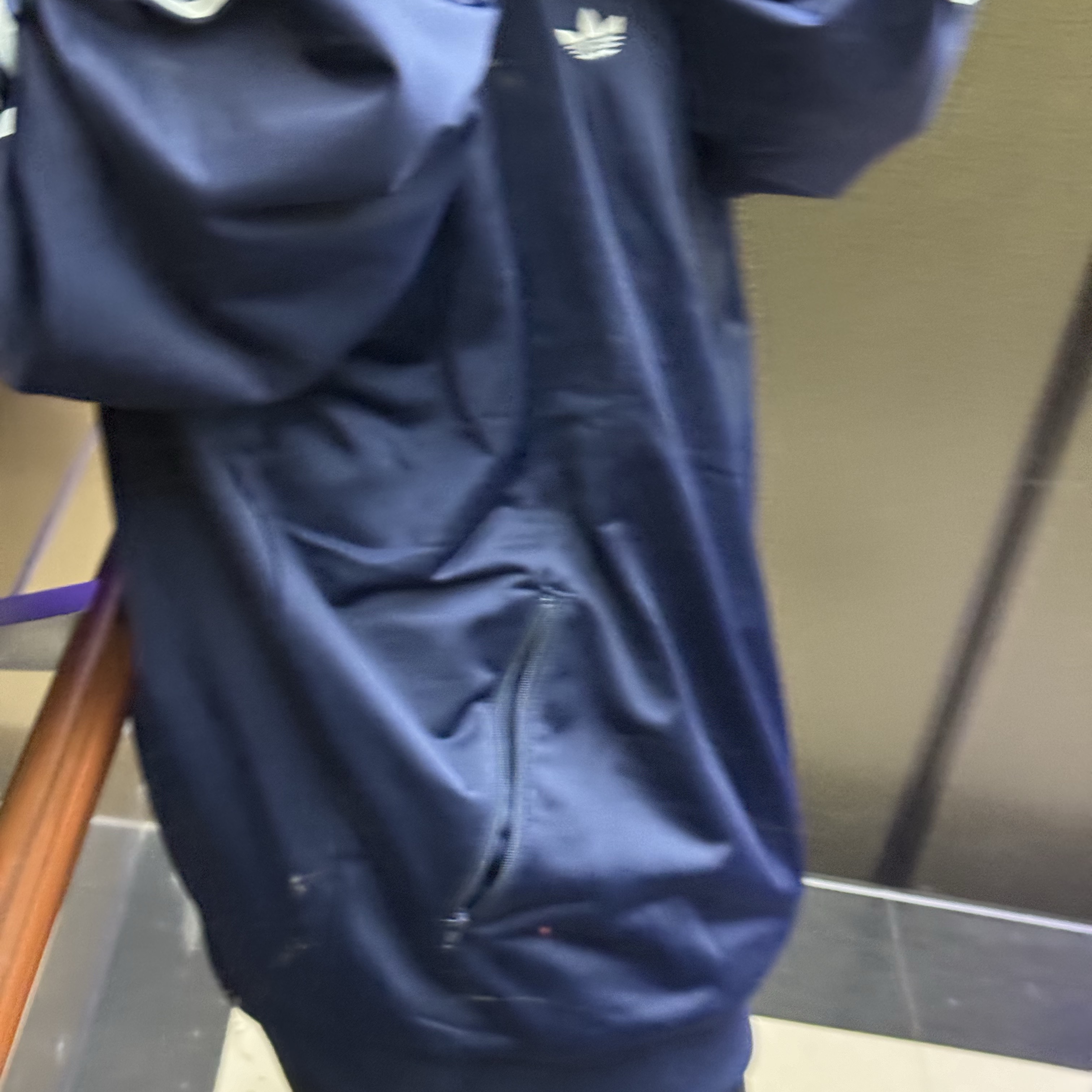Adidas Originals Beckenbauer Track Jacket Night Indigo - KR Sizing 착용 스타일 - 1