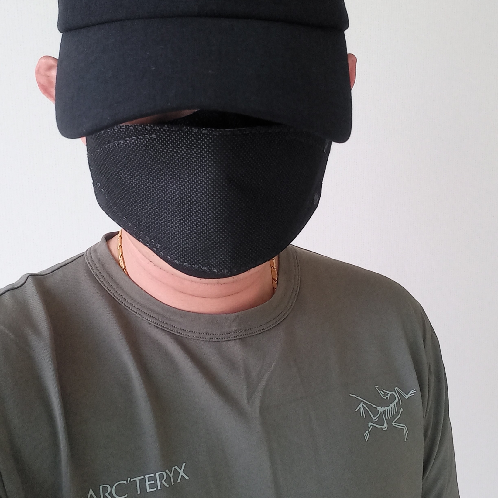 Arc'teryx Captive Split T-Shirt Black, Arc'teryx Gamma Lightweight Pants Black 착용 스타일 - 3