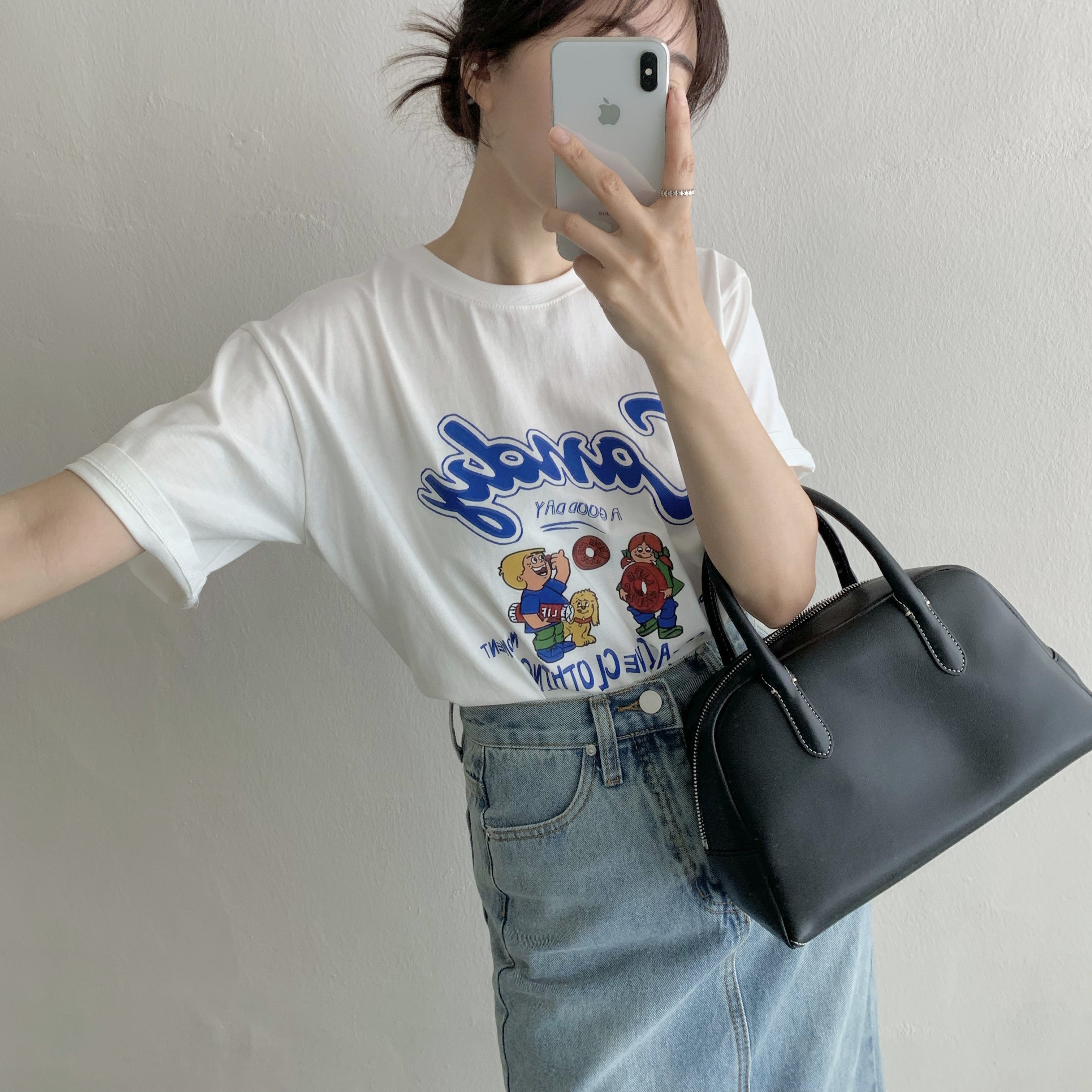 (W) Saltwater Sandal Classic Slide White 착용 스타일 - 3