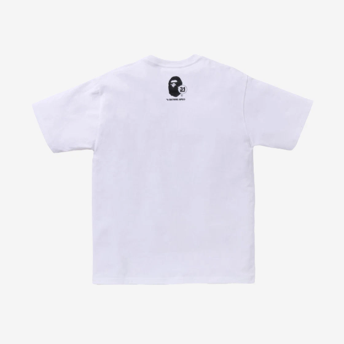 베이프 31주년 에이프 헤드 티셔츠 화이트 | BAPE | KREAM BAPE 31st Anniversary Ape Head T-Shirt White