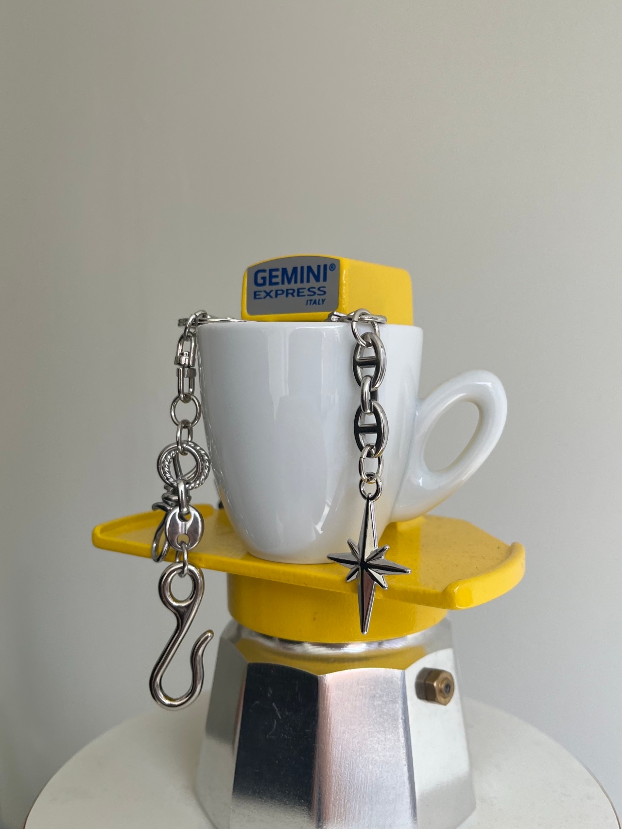 For Appeal Sparkle Star Key Ring, For Appeal Hook Key Ring 착용 스타일