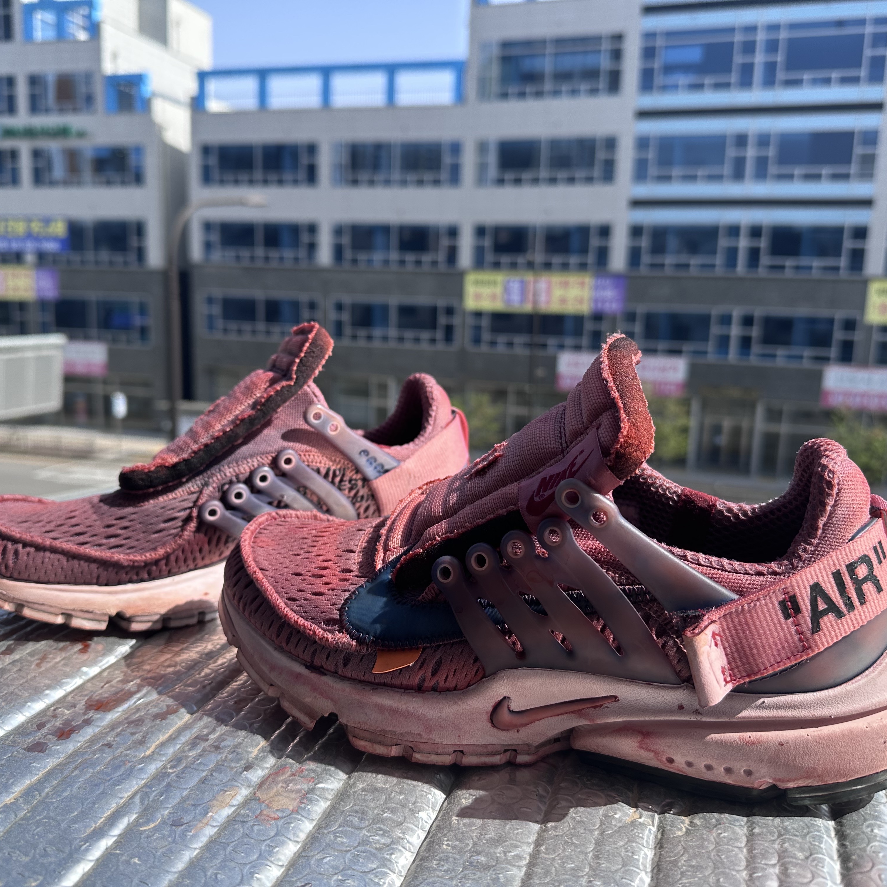 Nike x Off-White Air Presto White 착용 스타일 - 3