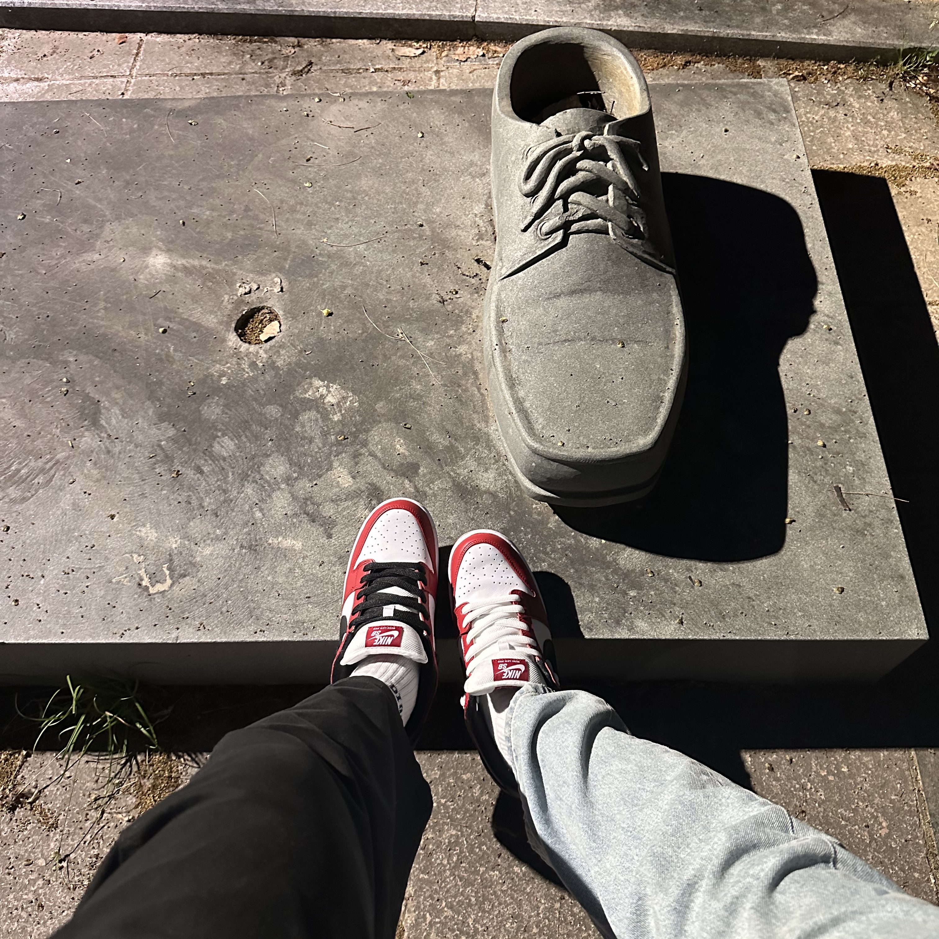 Nike SB Dunk Low Pro Chicago 착용 스타일