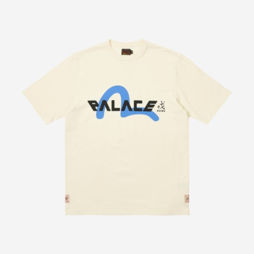 팔라스 x 에비수 티셔츠 크림 - 24SS