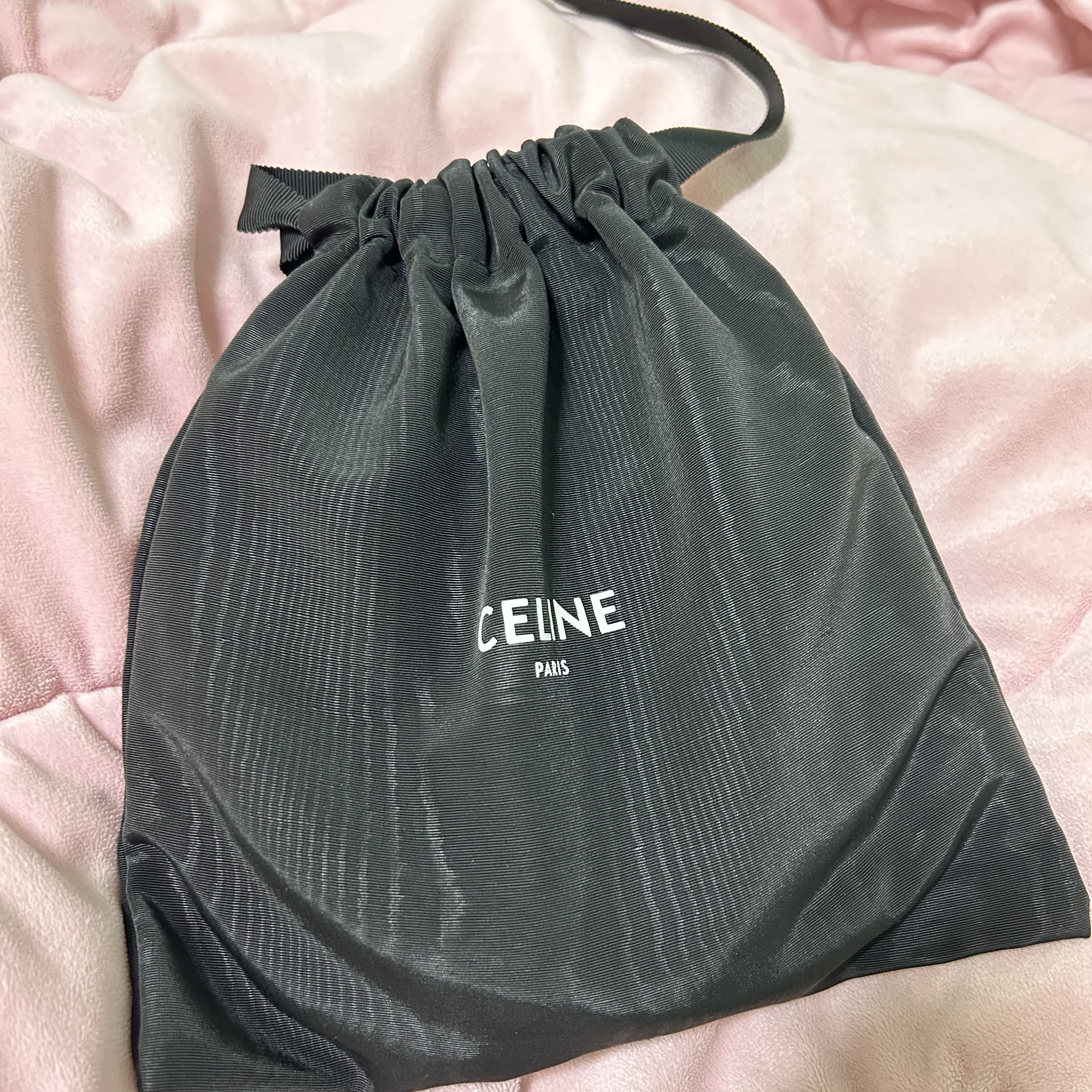 Celine Mini Besace in Triomphe Canvas and Calfskin Tan 착용 스타일 - 1