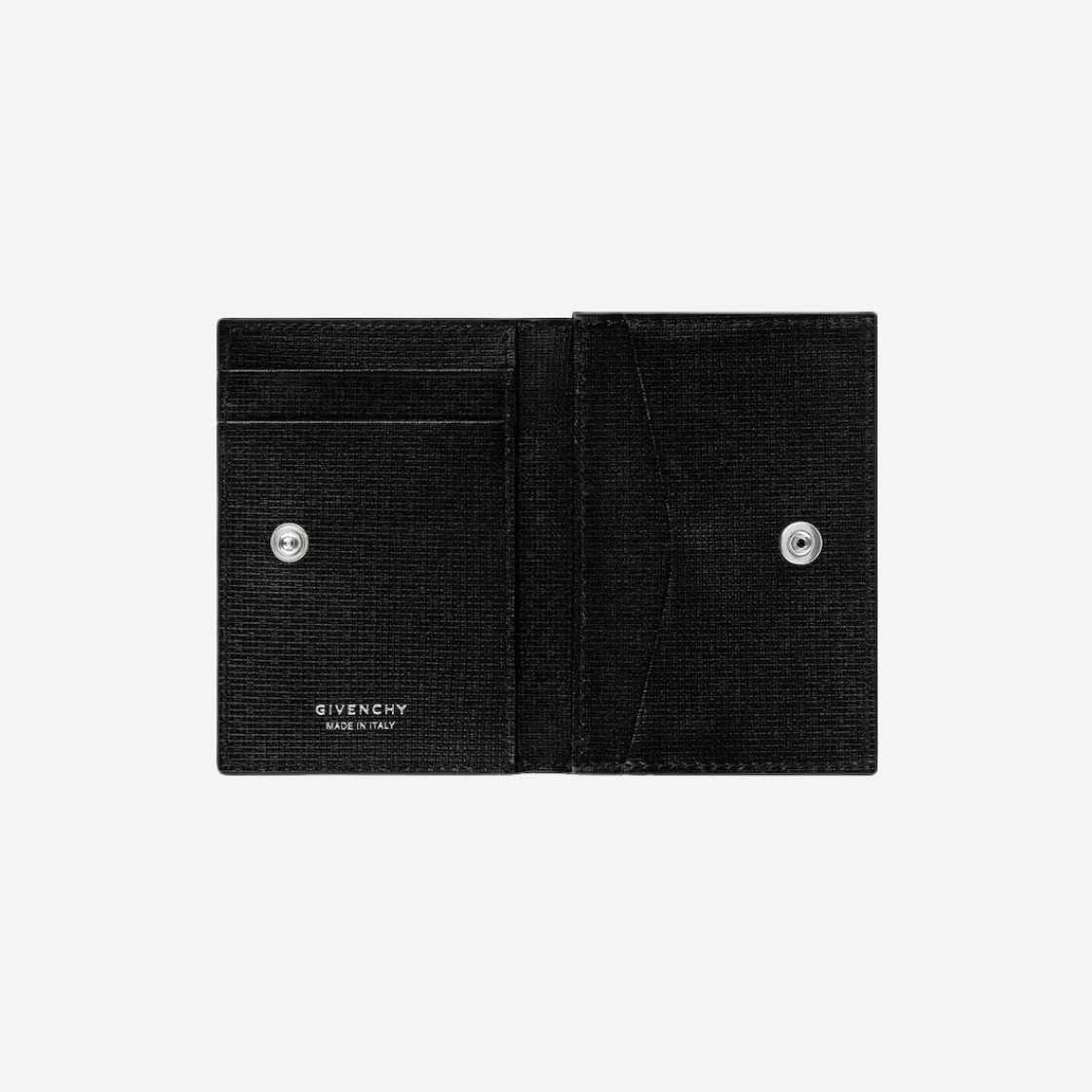 Givenchy Business Card Holder 4G Classic Leather Black 상세 이미지 2