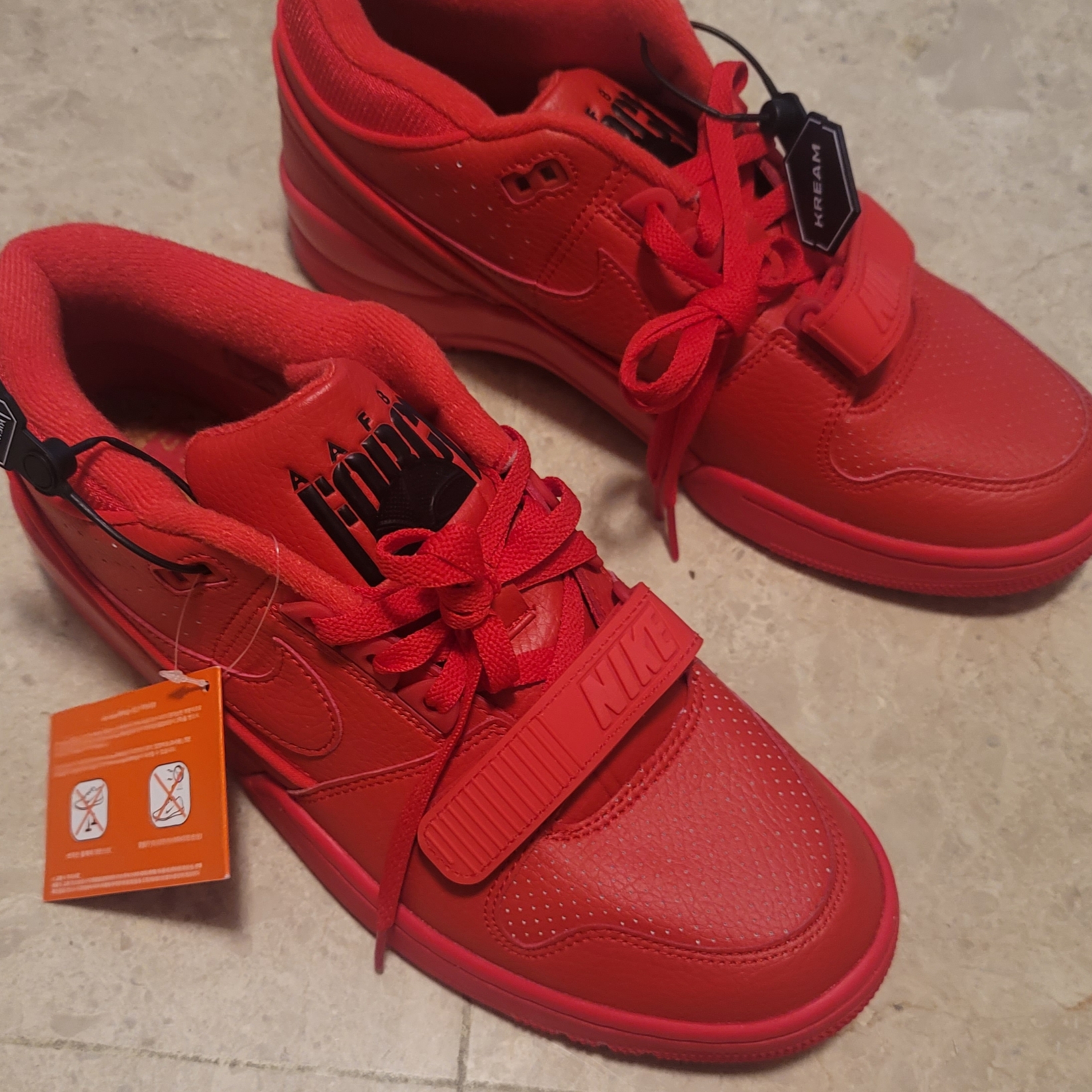 Nike x Billie Eilish Air Alpha Force 88 Fire Red 착용 스타일
