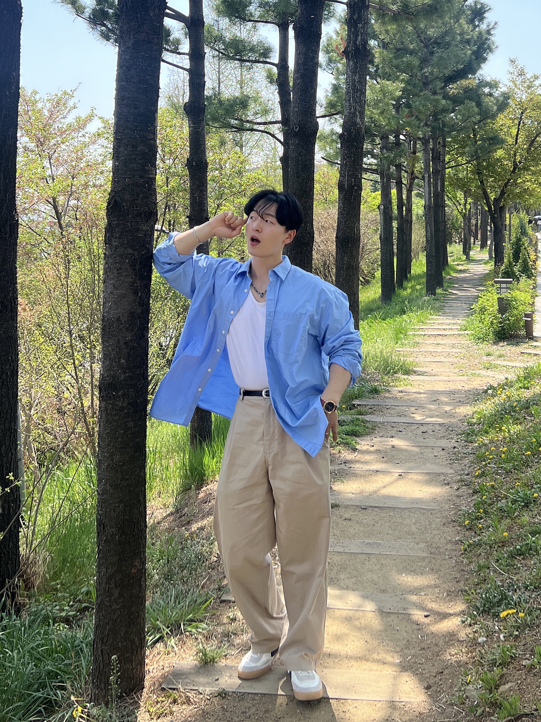 Nike x J.Crew Killshot 2 Sail Midnight Navy 착용 스타일 - 2