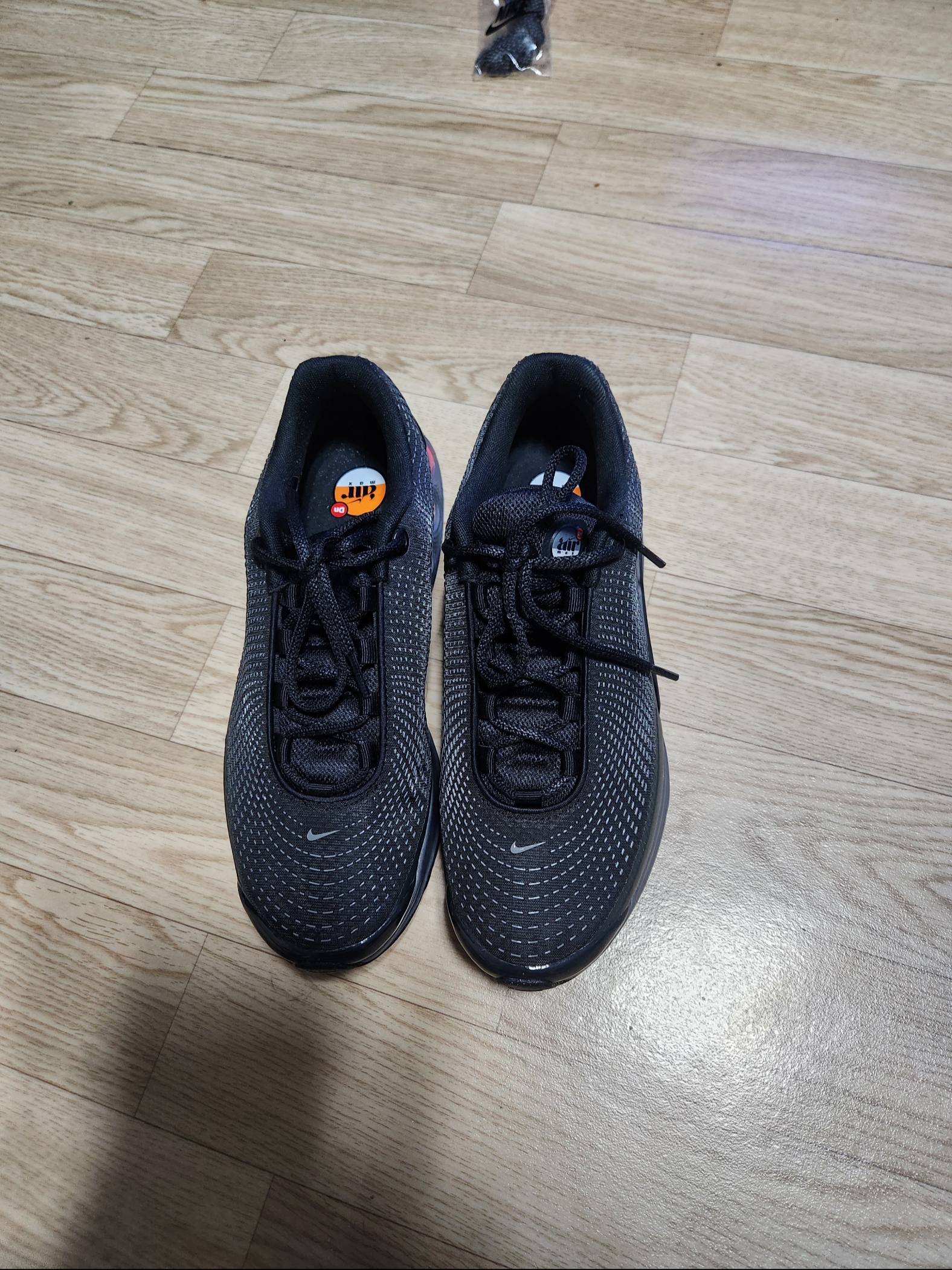 Nike Air Max Dn Black Light Crimson 착용 스타일 - 1