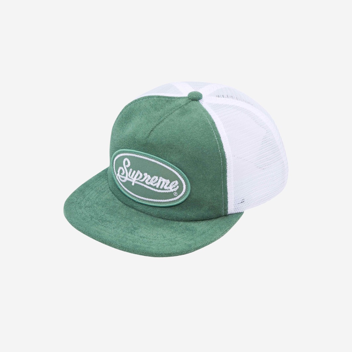 Supreme Terry Mesh Back 5-Panel Work Teal - 24SS 상세 이미지 1