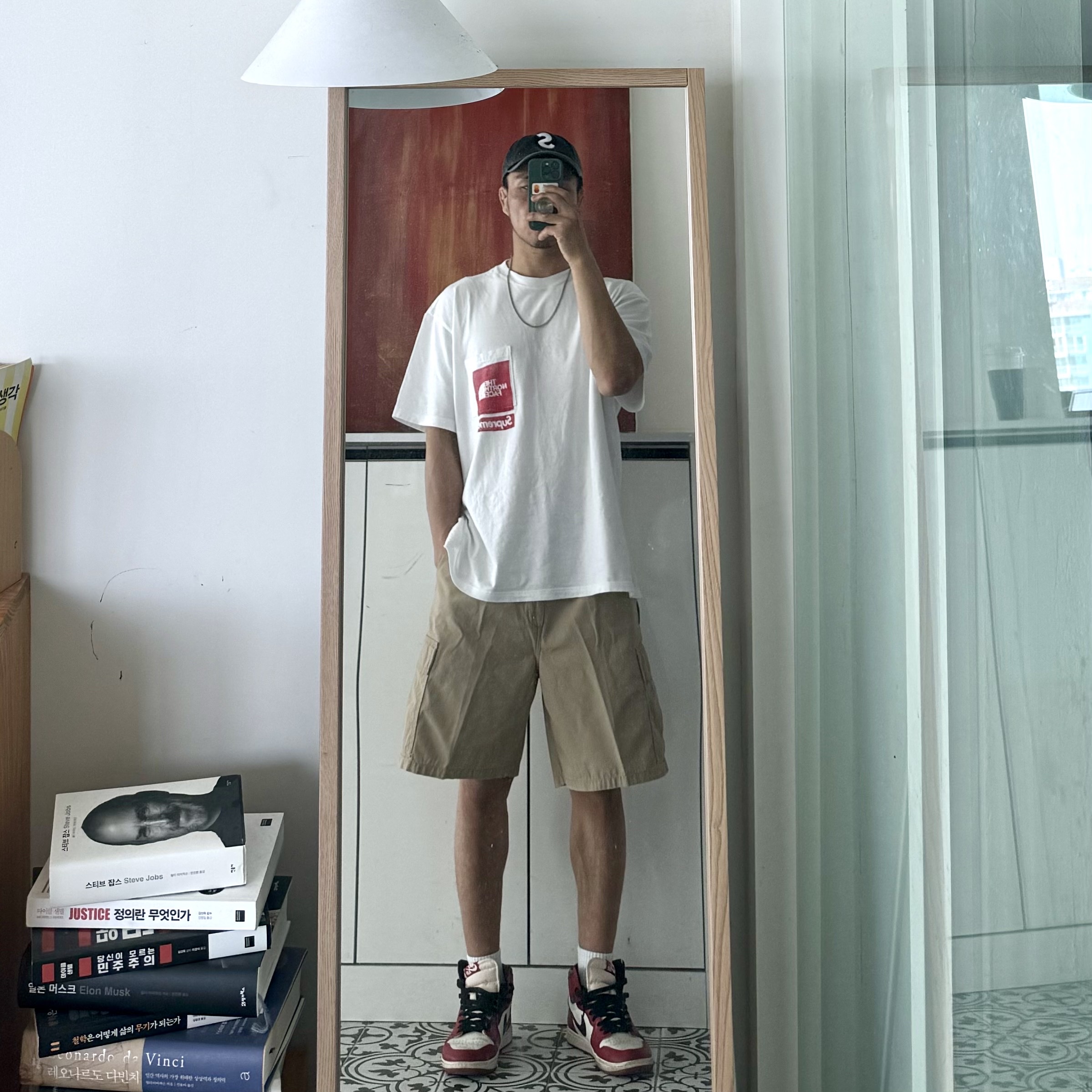 Nike x Peaceminusone Air Force 1 Low Para-Noise 착용 스타일 - 2