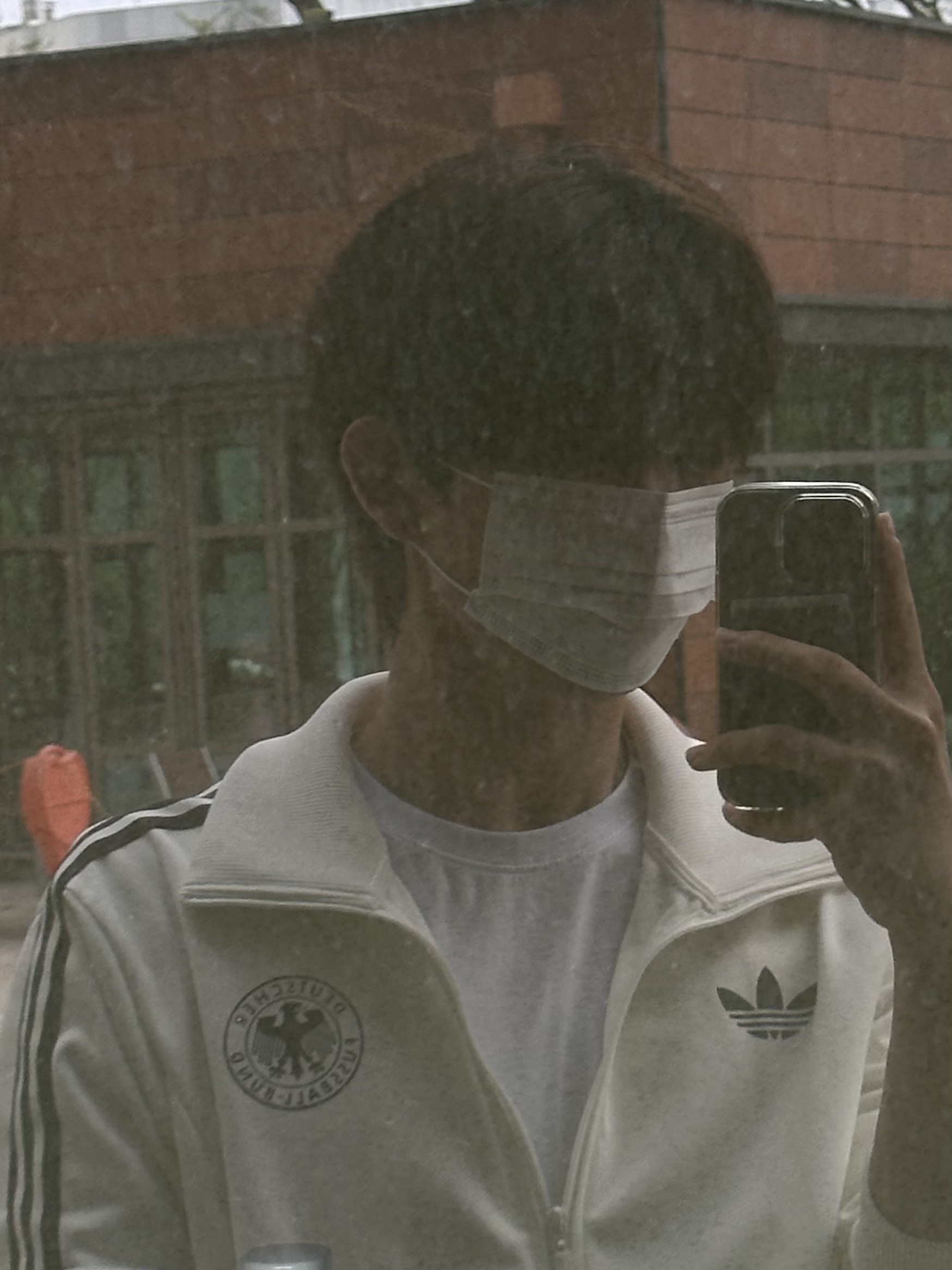Adidas German Beckenbauer Track Top Off White - KR Sizing 착용 스타일